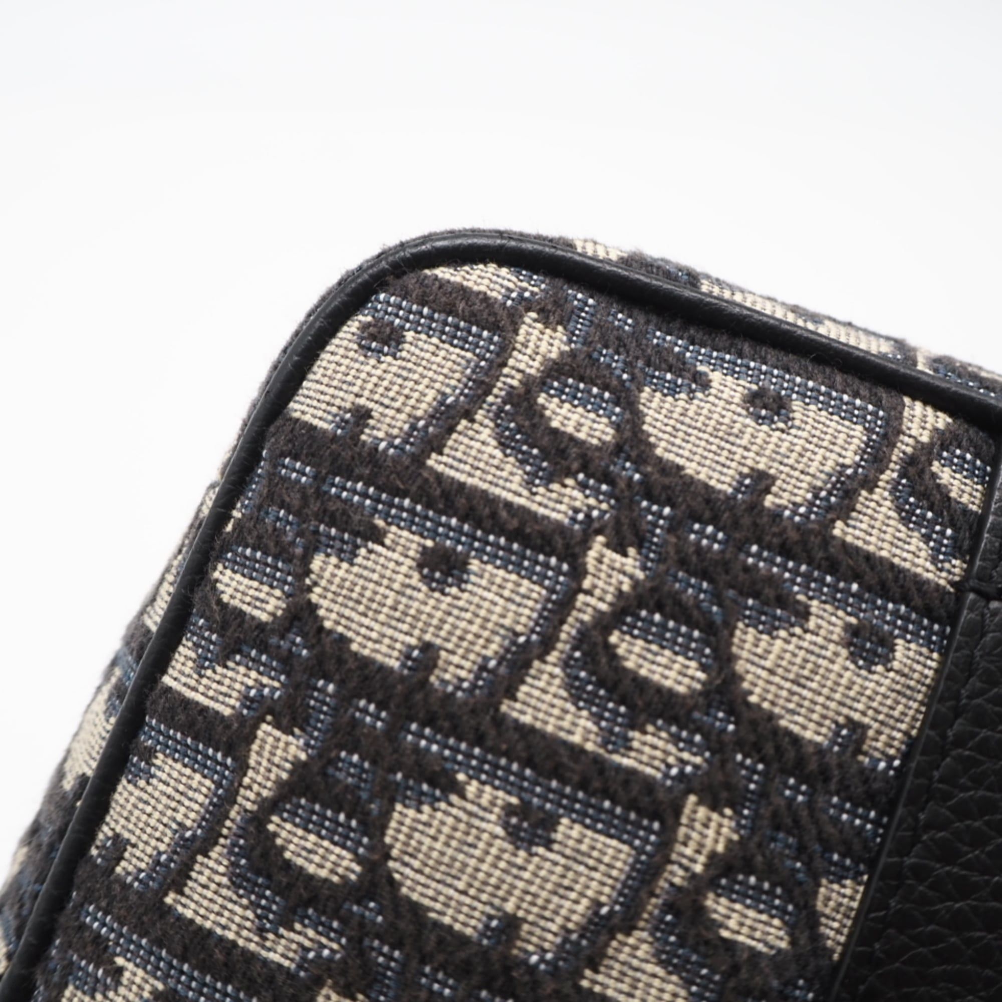 Coated Canvas Leather Shoulder Bag (Pre-Owned) - Christian Dior - Modalova