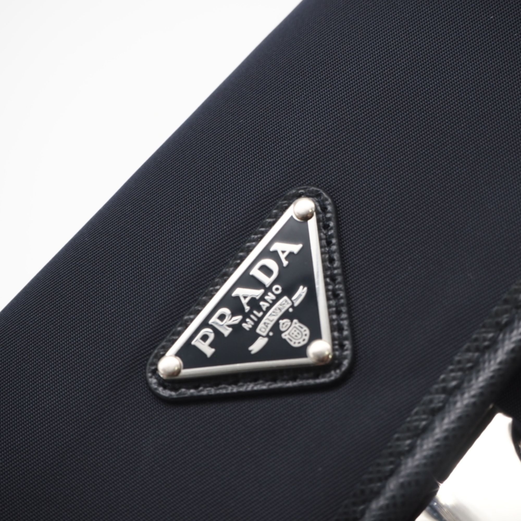 Saffiano Nylon Leather Shoulder Bag (Pre-Owned) - Prada - Modalova
