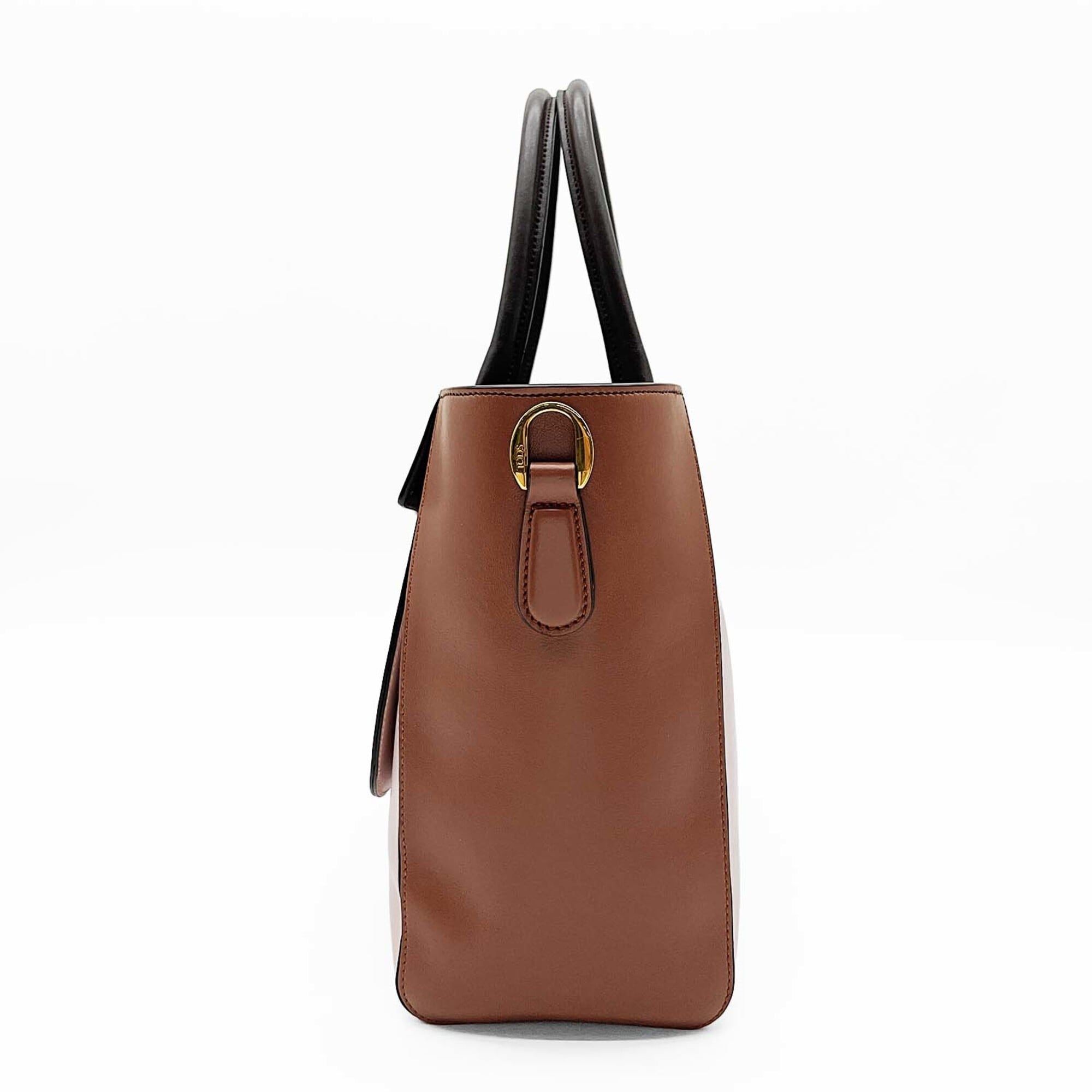 Leather Handbag Shoulder Bag (Pre-Owned) - Tod's - Modalova
