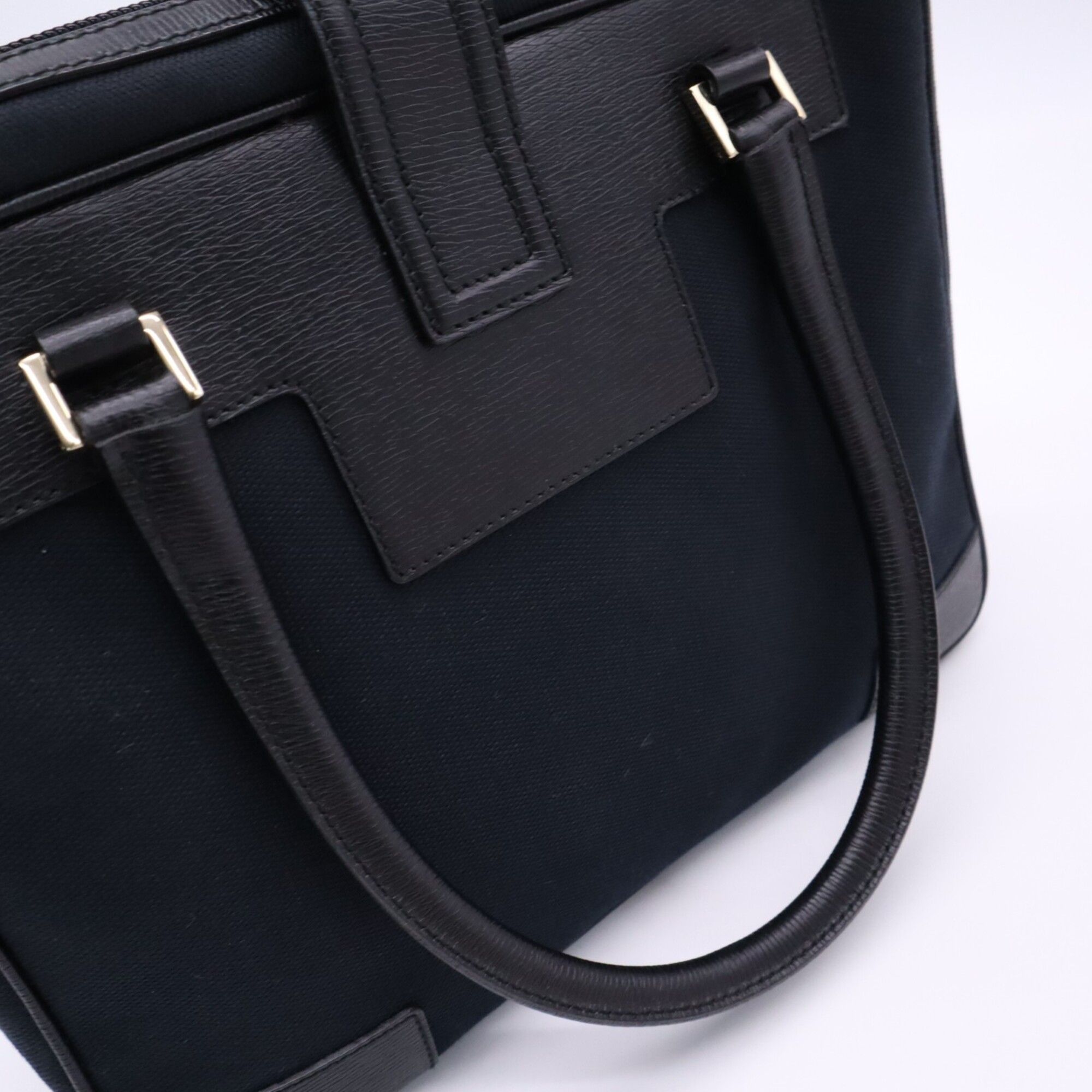 Canvas Leather Handbag (Pre-Owned) - Gucci - Modalova