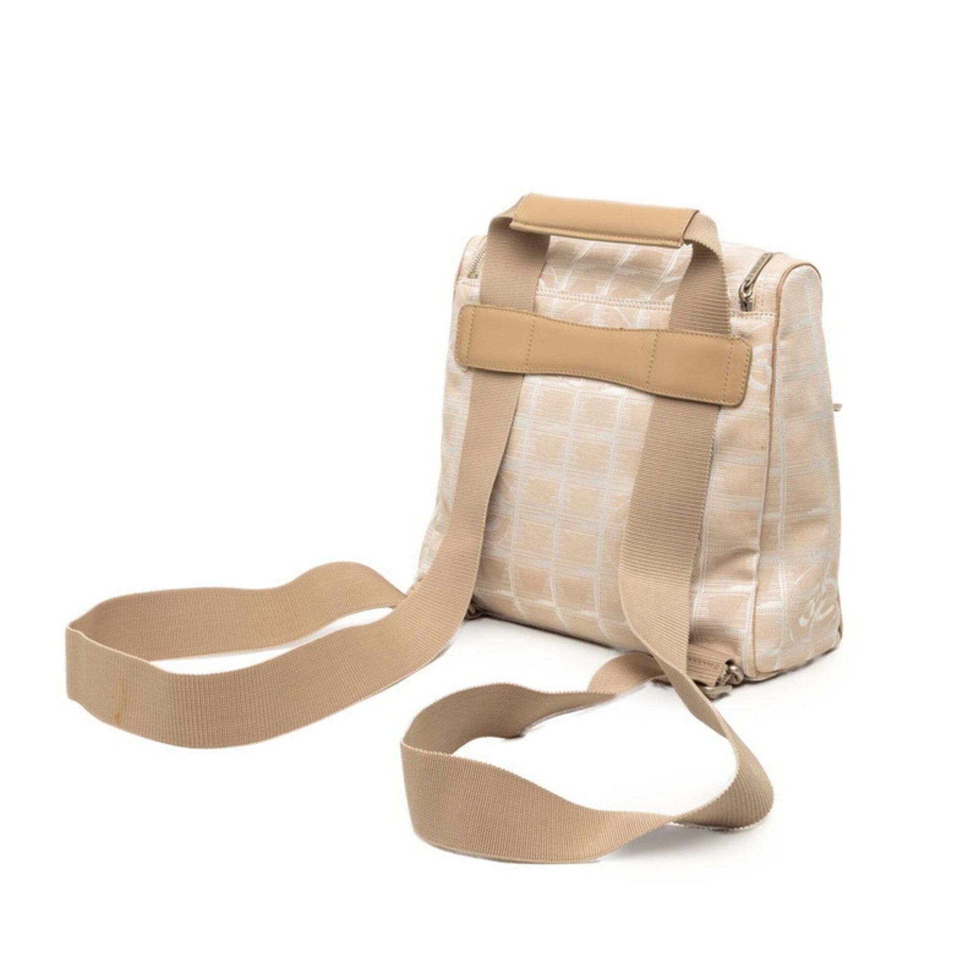 Nylon Jacquard Backpack (Pre-Owned) - Chanel - Modalova