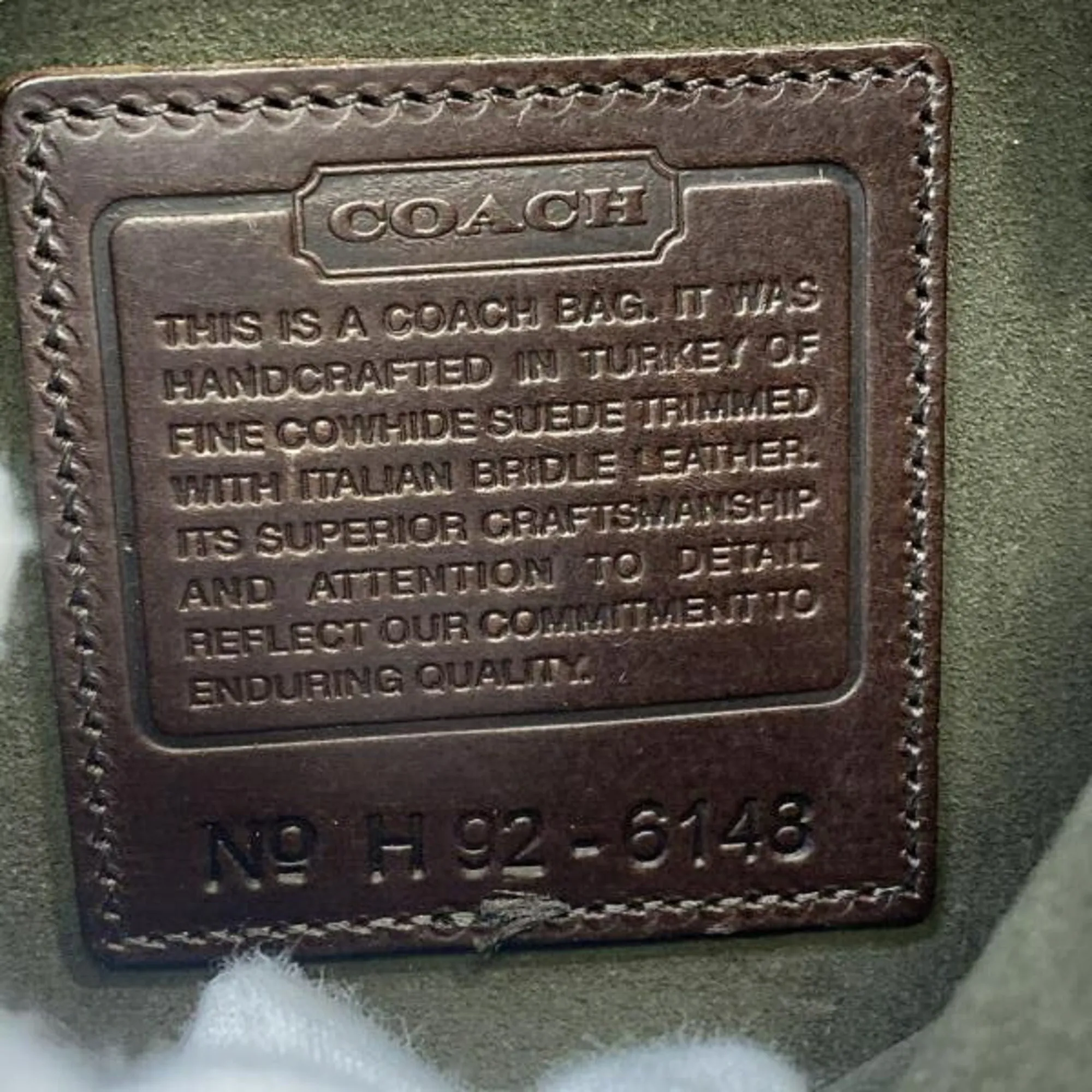 Suede Shoulder Bag (Pre-Owned) - Coach - Modalova