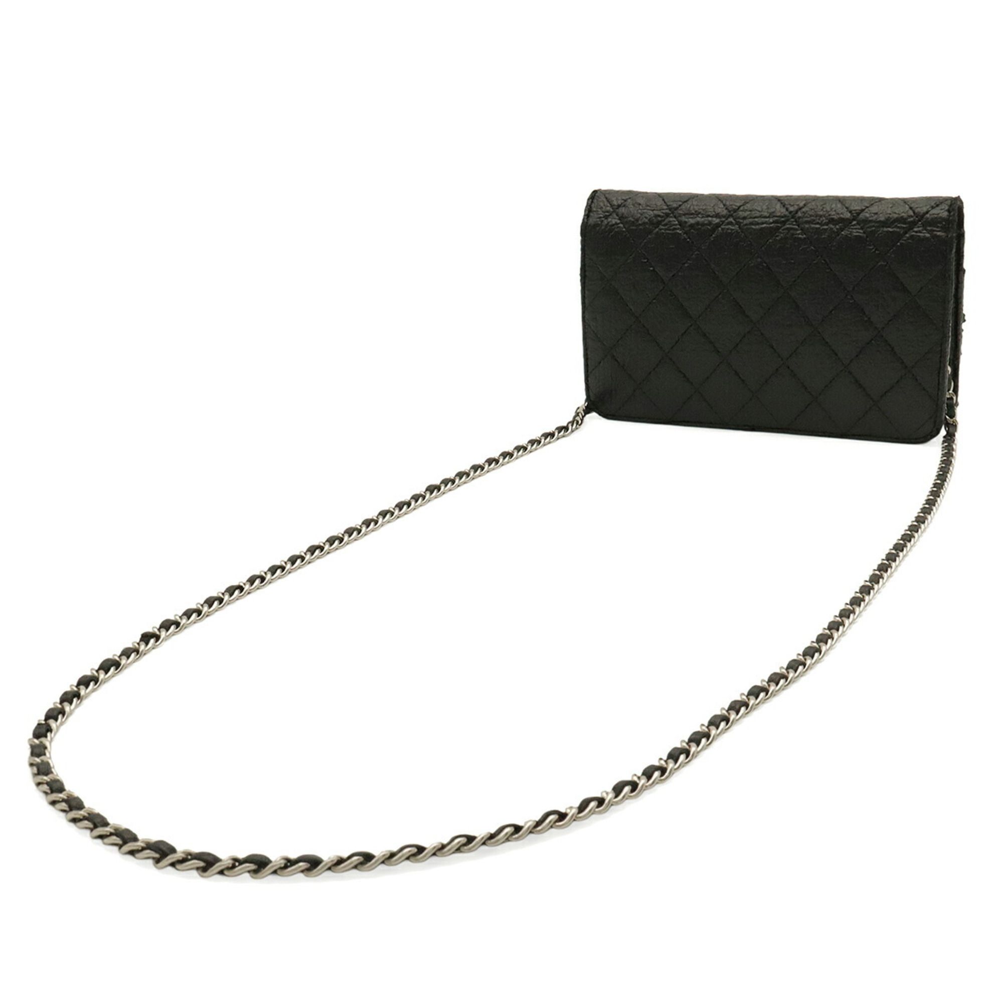 Leather Pochette Shoulder Bag (Pre-Owned) - Chanel - Modalova