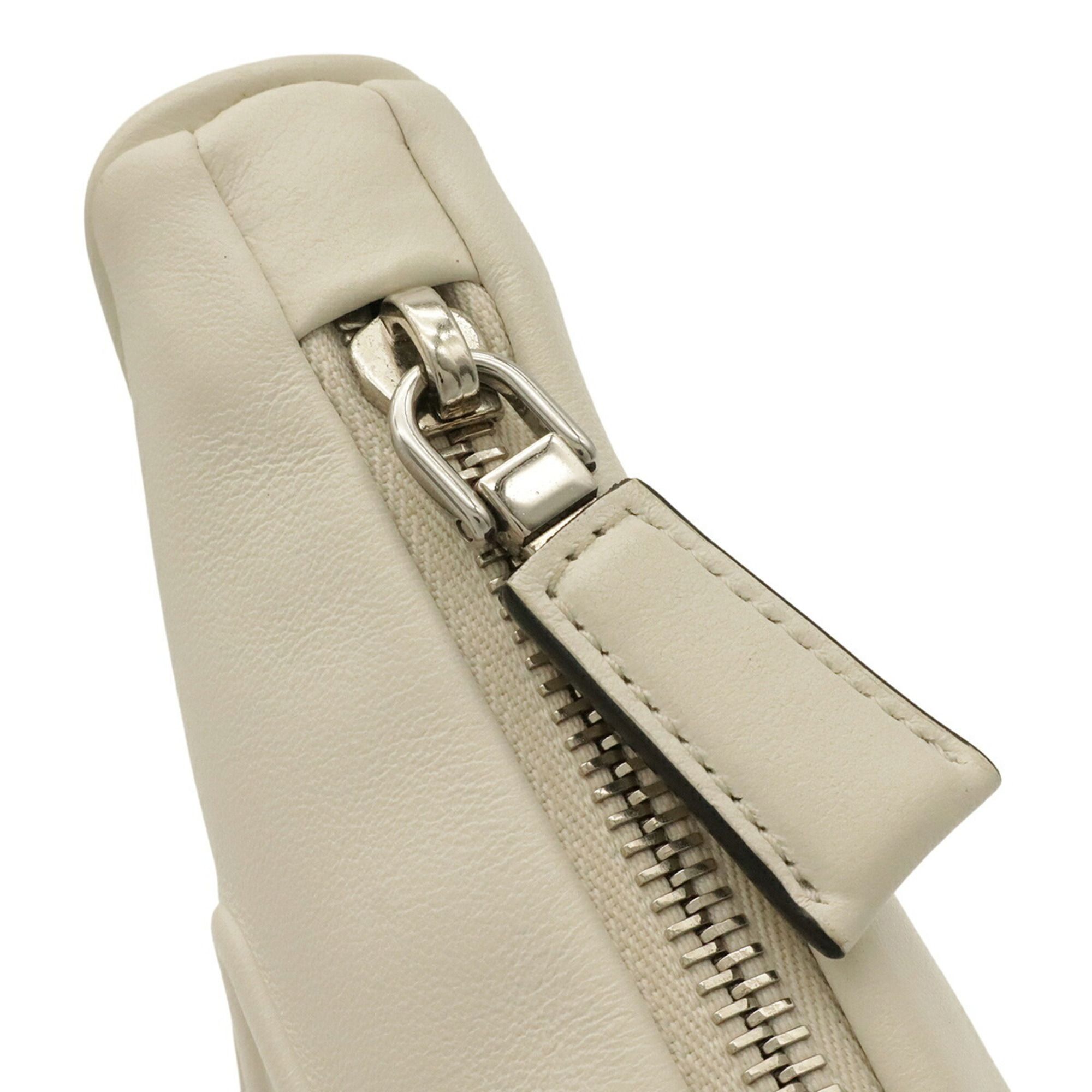 Leather Clutch Bag Pouch (Pre-Owned) - Prada - Modalova