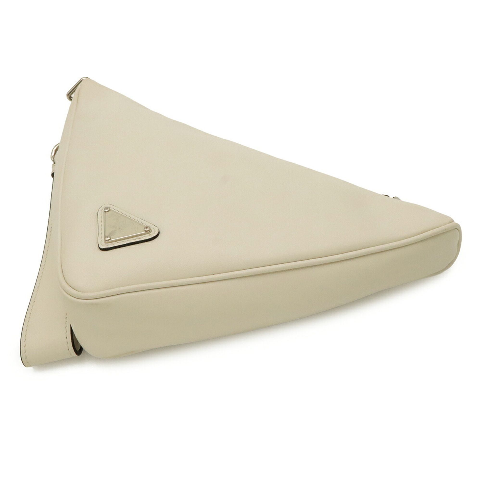 Leather Clutch Bag Pouch (Pre-Owned) - Prada - Modalova