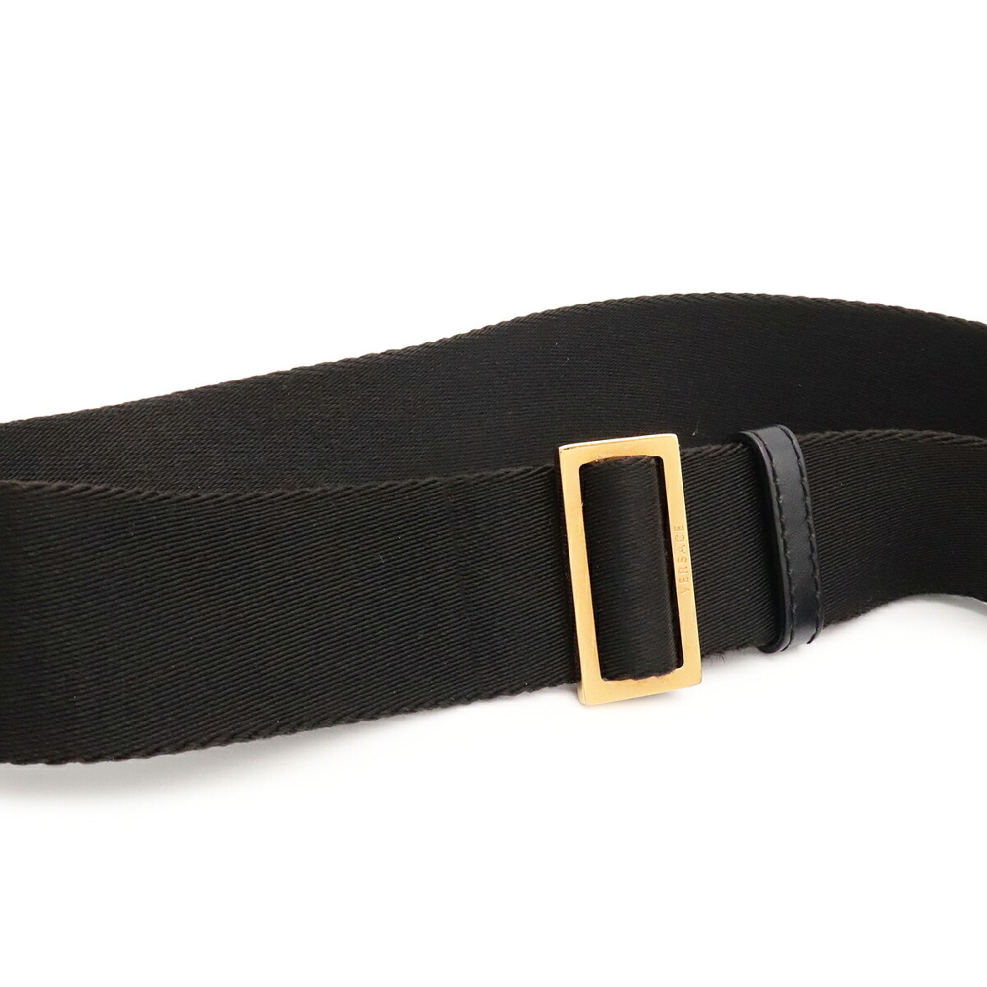 Leather Boston Bag Fanny Pack (Pre-Owned) - Versace - Modalova