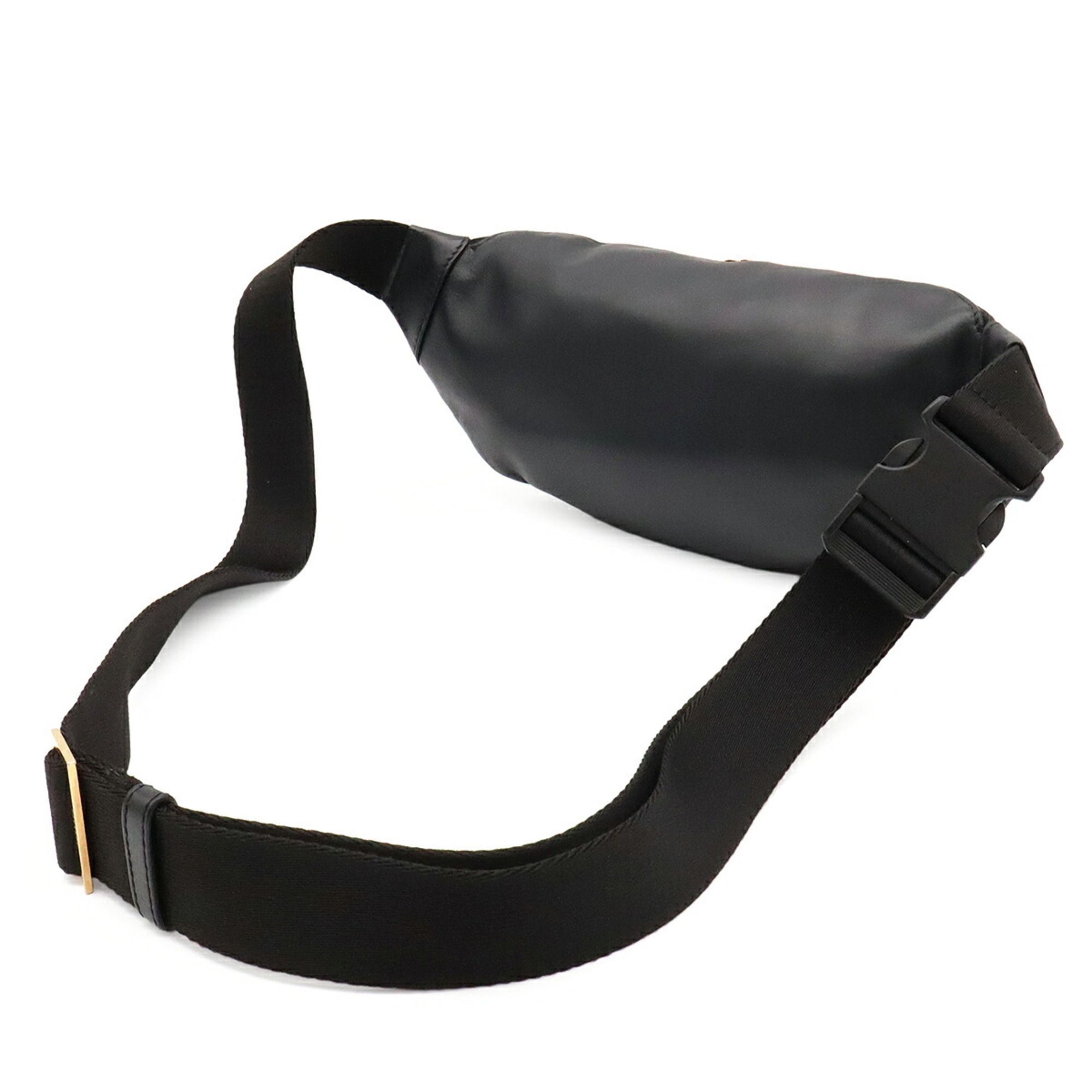 Leather Boston Bag Fanny Pack (Pre-Owned) - Versace - Modalova