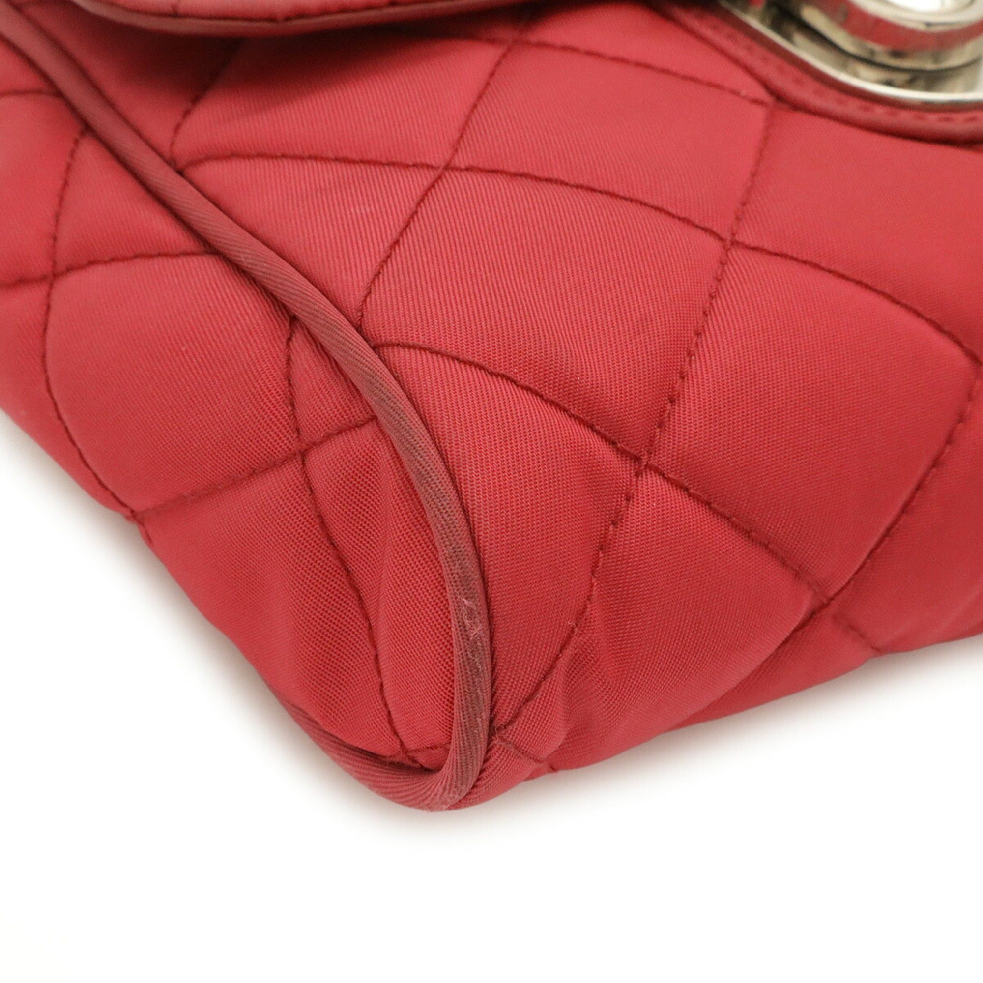 Nylon Leather Pochette Shoulder Bag (Pre-Owned) - Prada - Modalova