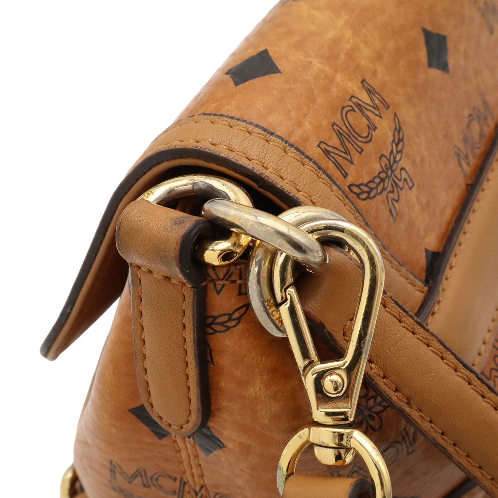 Pvc Leather Shoulder Bag (Pre-Owned) - MCM - Modalova