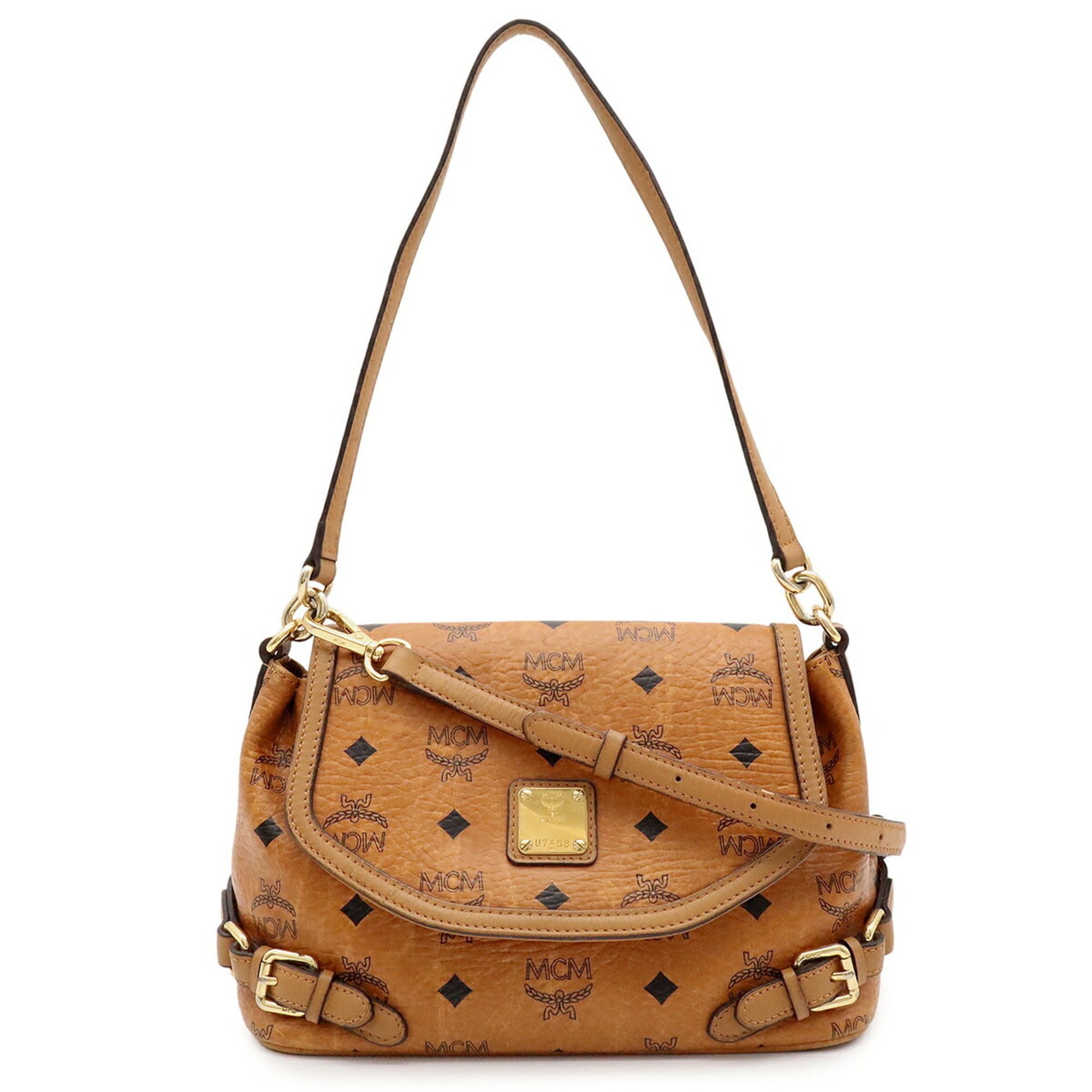 Pvc Leather Shoulder Bag (Pre-Owned) - MCM - Modalova