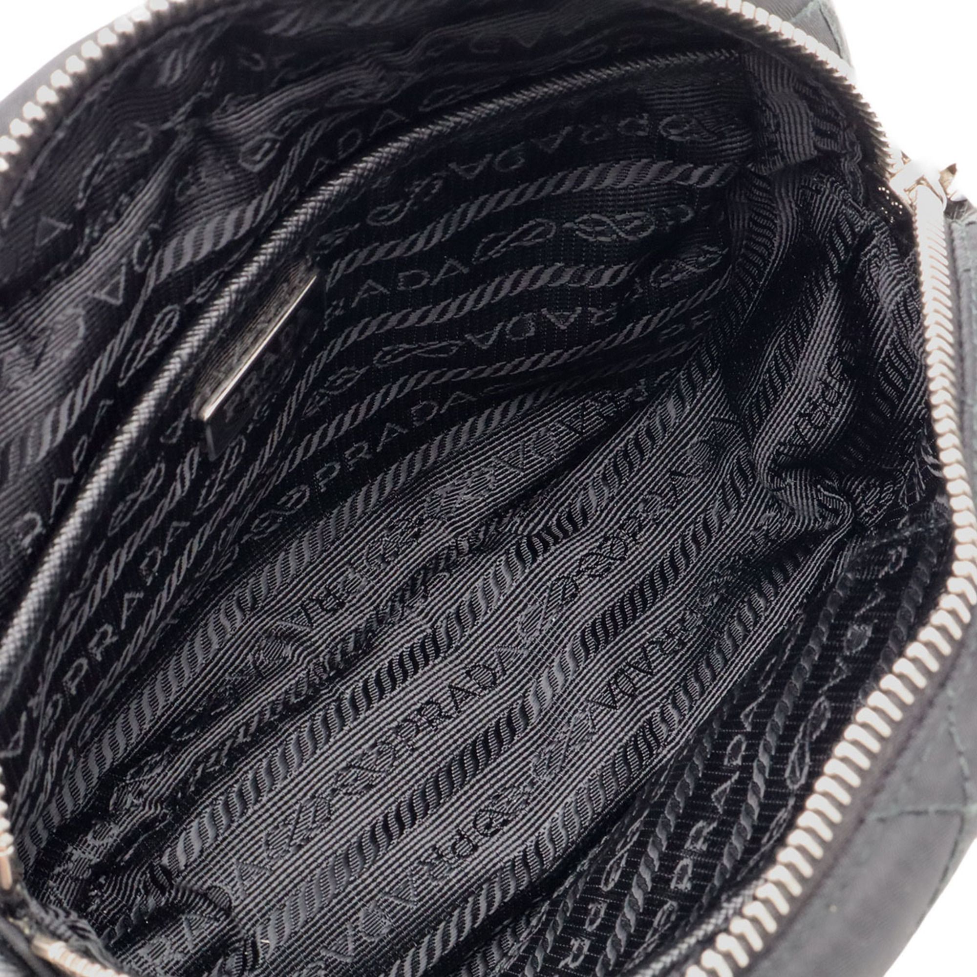 Nylon Leather Pouch Shoulder Bag (Pre-Owned) - Prada - Modalova