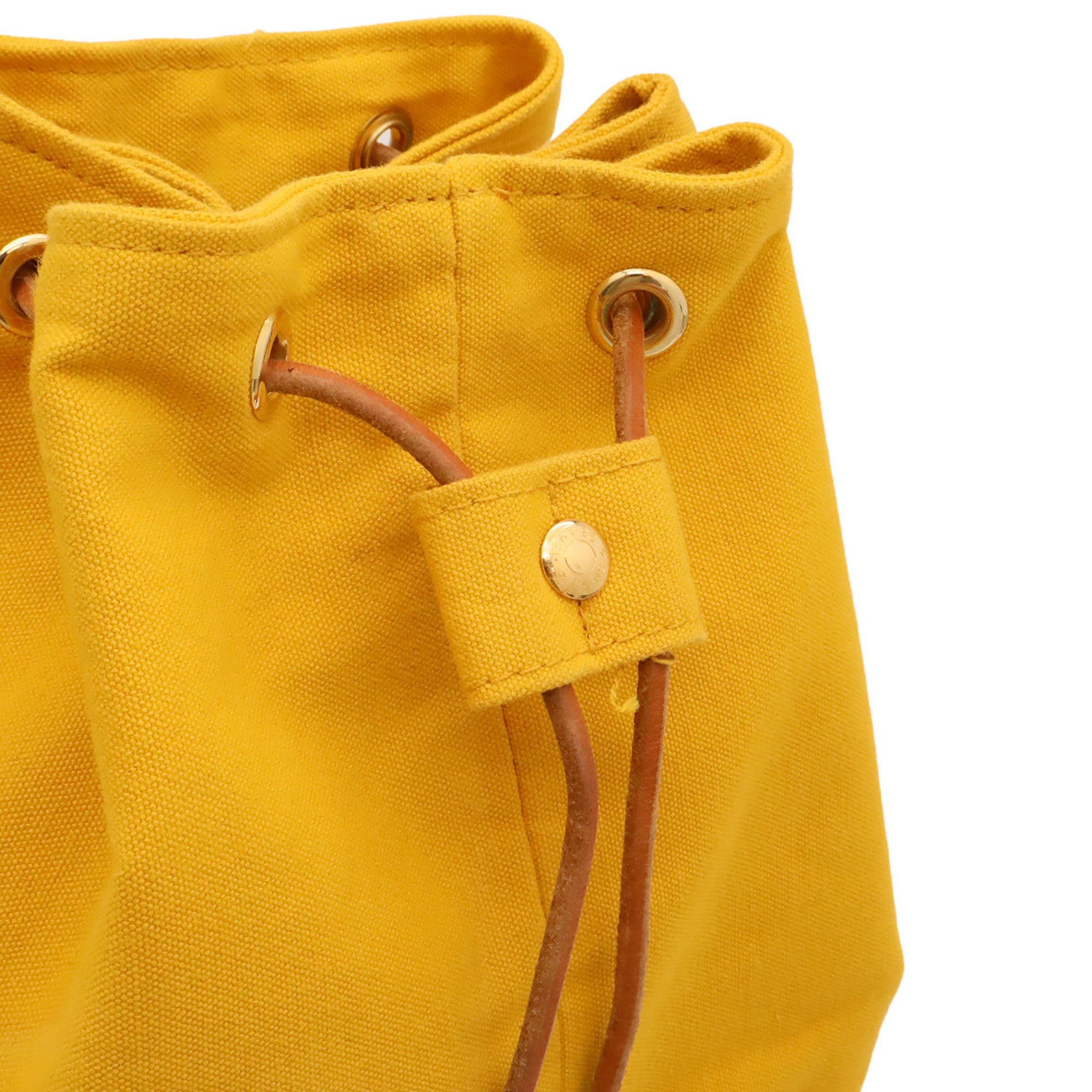 Canvas Leather Shoulder Bag (Pre-Owned) - Hermes - Modalova