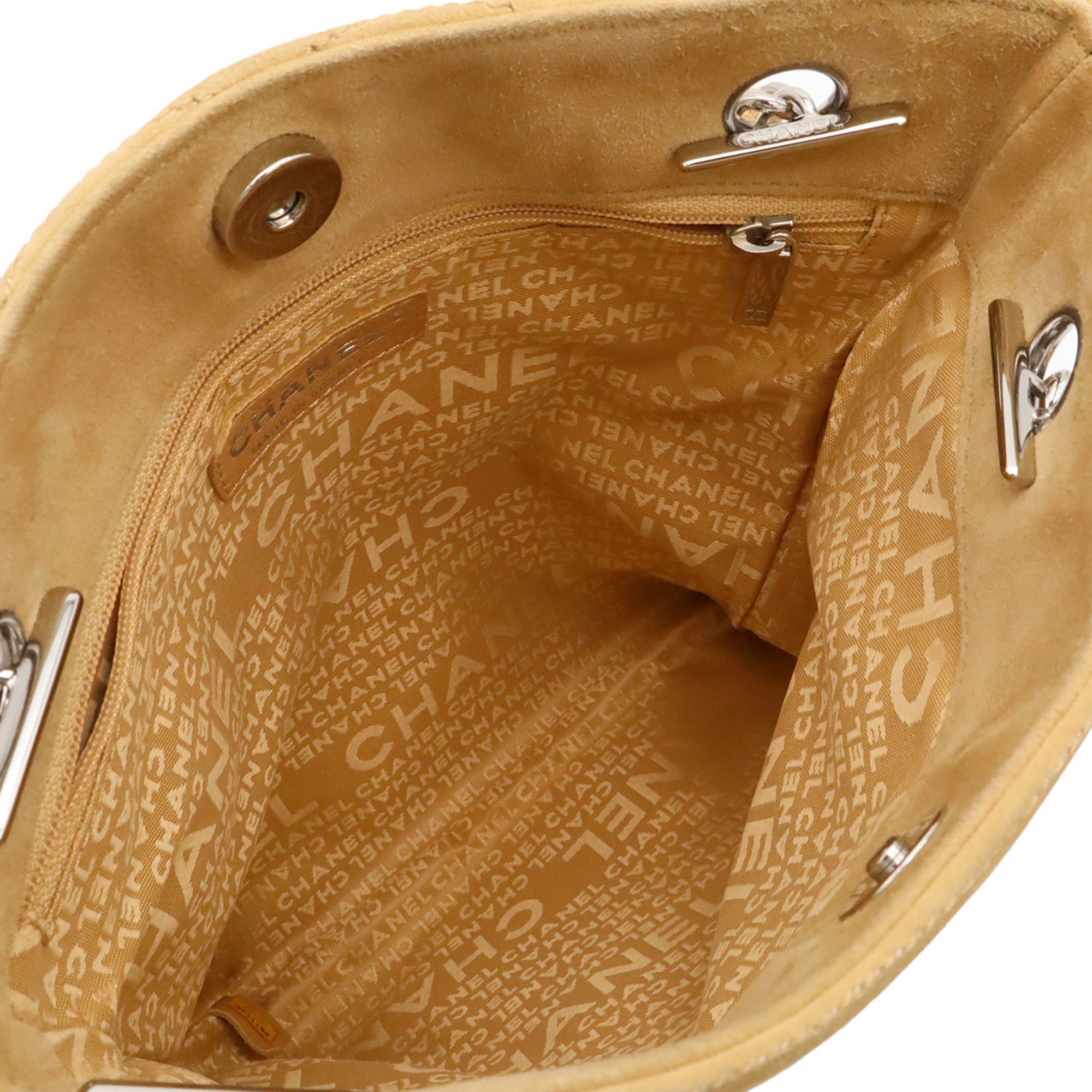 Suede Shoulder Bag Tote Bag (Pre-Owned) - Chanel - Modalova