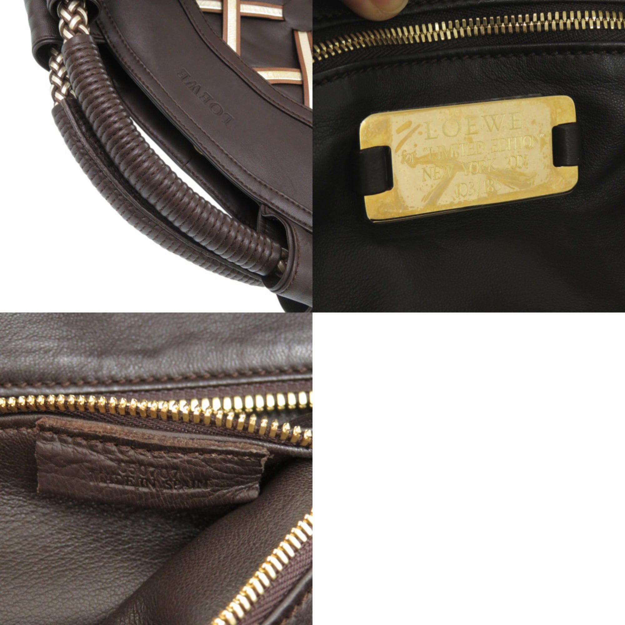 Leather Handbag (Pre-Owned) - Loewe - Modalova