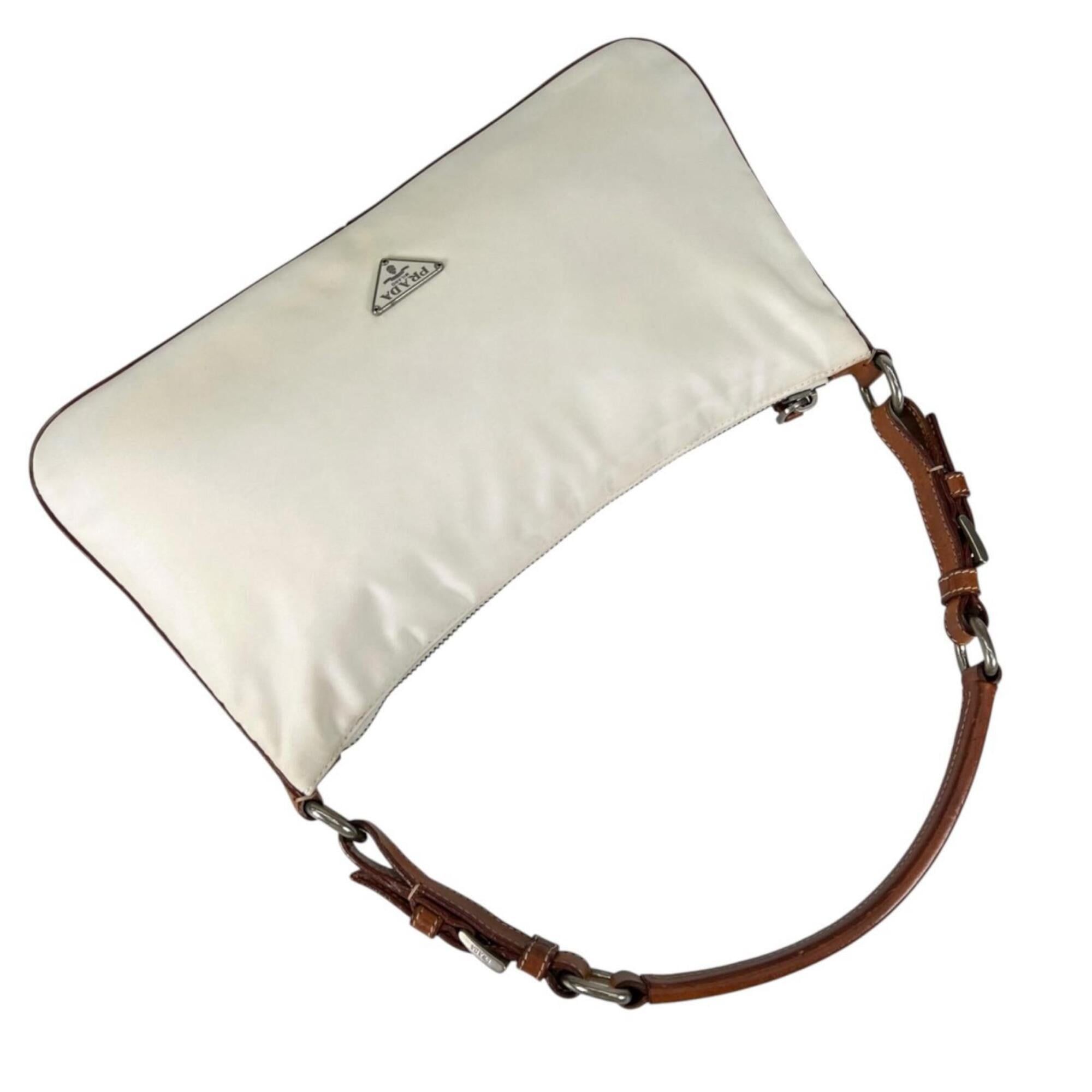Nylon Leather Handbag (Pre-Owned) - Prada - Modalova