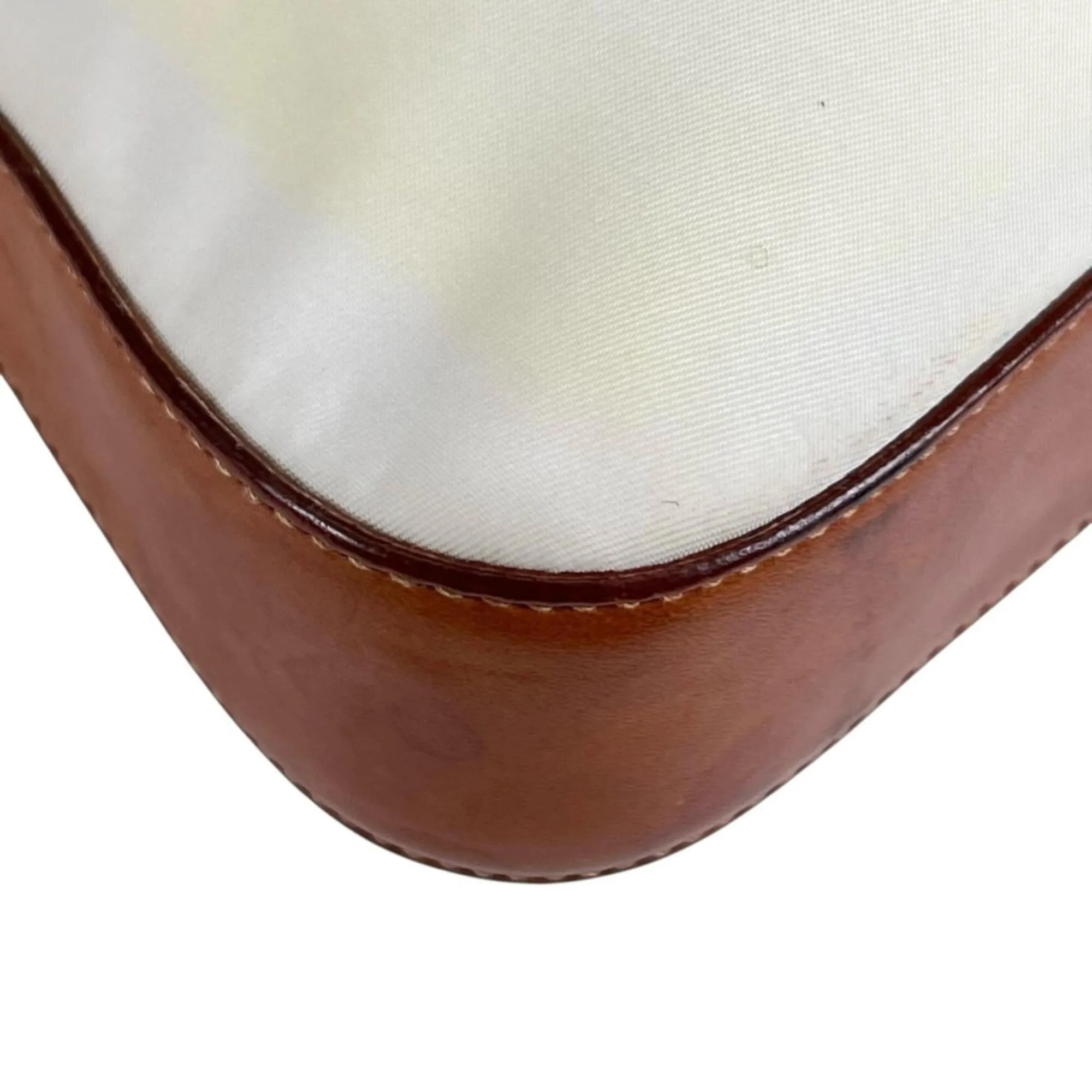 Nylon Leather Handbag (Pre-Owned) - Prada - Modalova