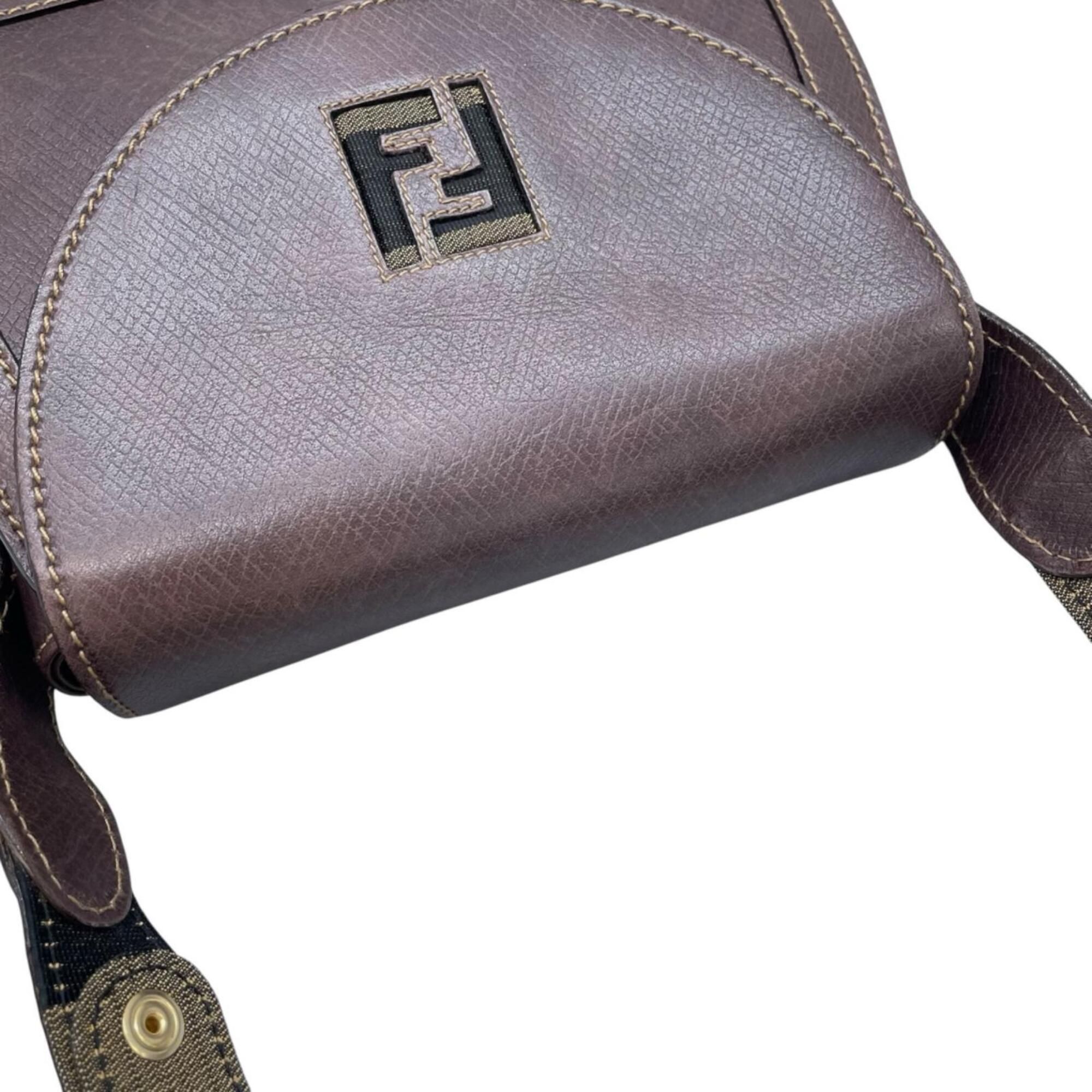 Leather Shoulder Bag (Pre-Owned) - Fendi - Modalova