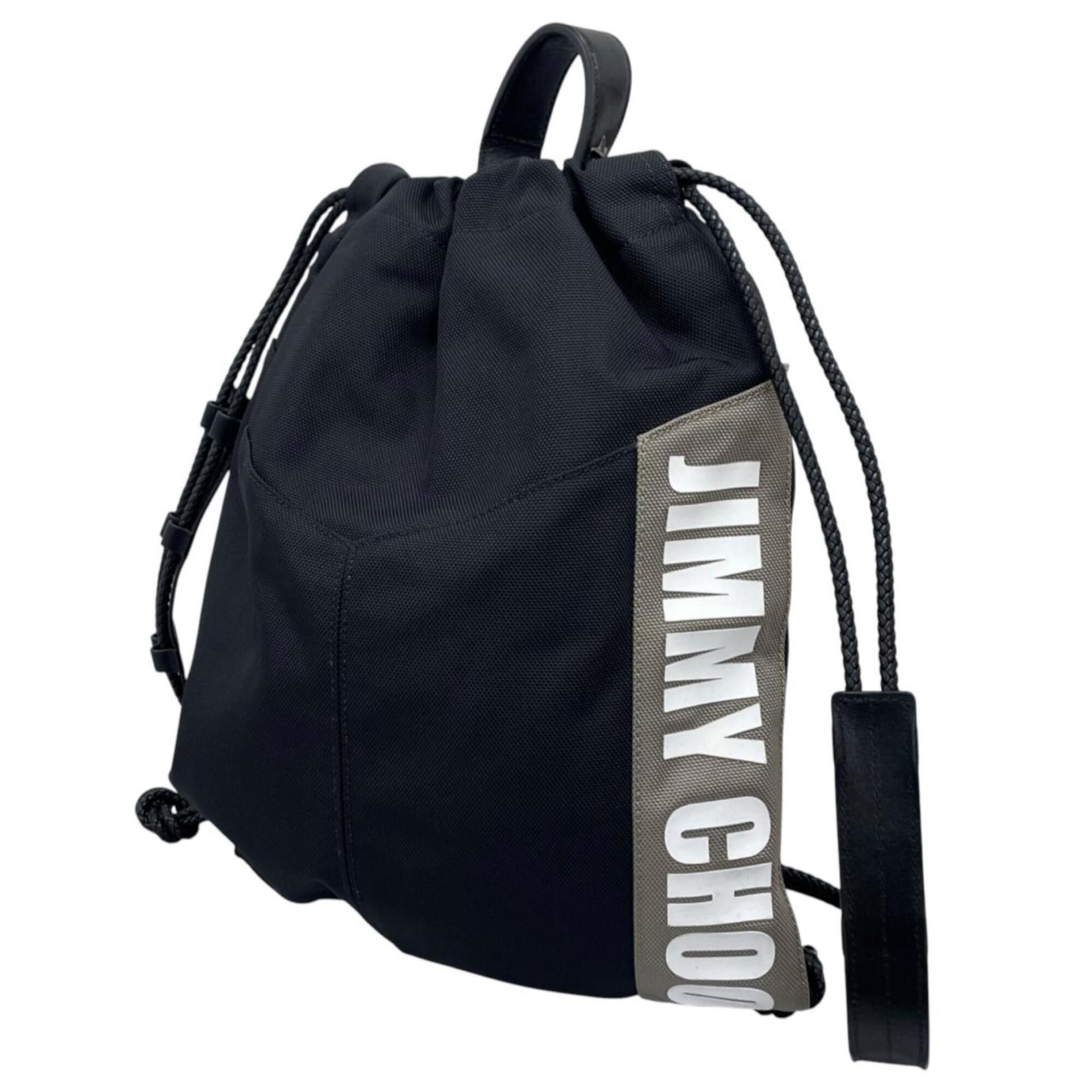Nylon Leather Backpack (Pre-Owned) - Jimmy Choo - Modalova