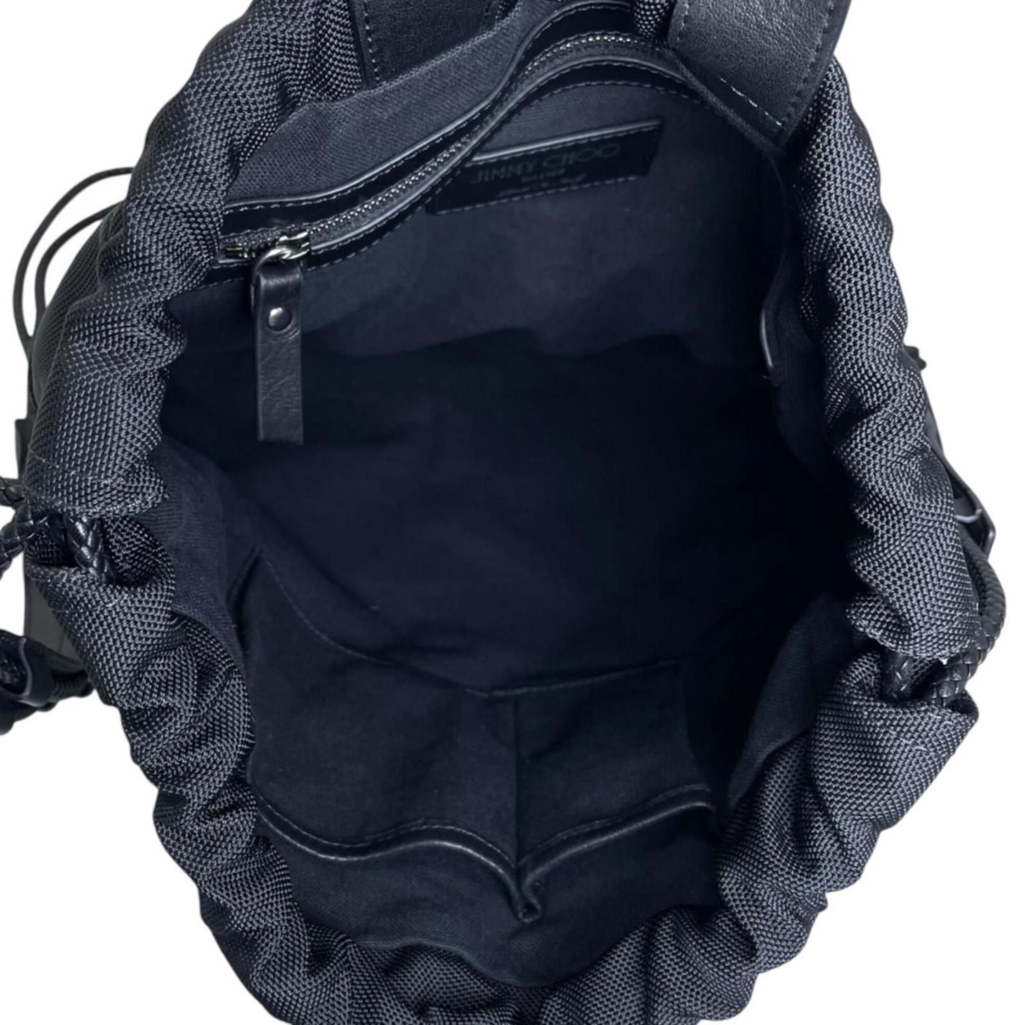 Nylon Leather Backpack (Pre-Owned) - Jimmy Choo - Modalova