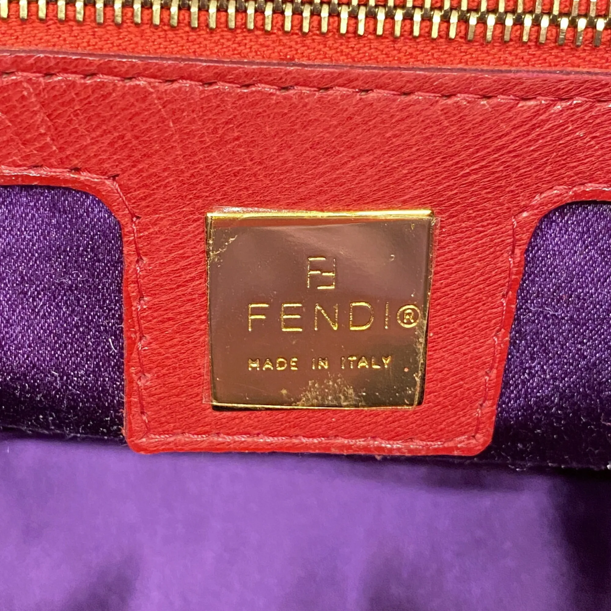Suede Handbag (Pre-Owned) - Fendi - Modalova