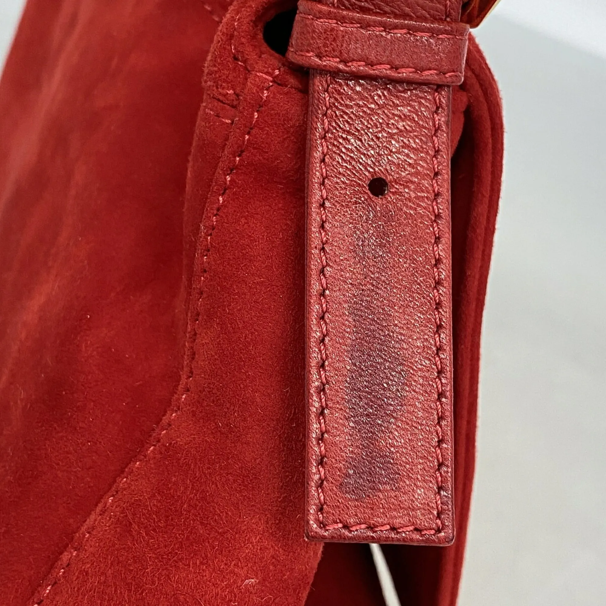 Suede Handbag (Pre-Owned) - Fendi - Modalova
