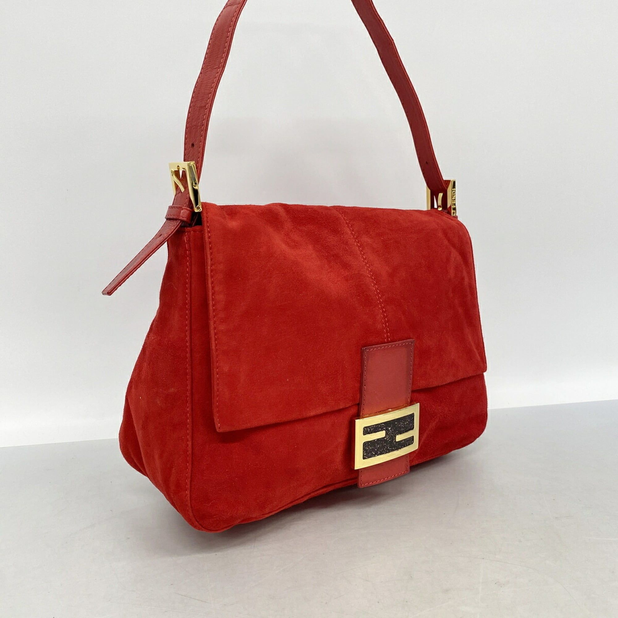 Suede Handbag (Pre-Owned) - Fendi - Modalova