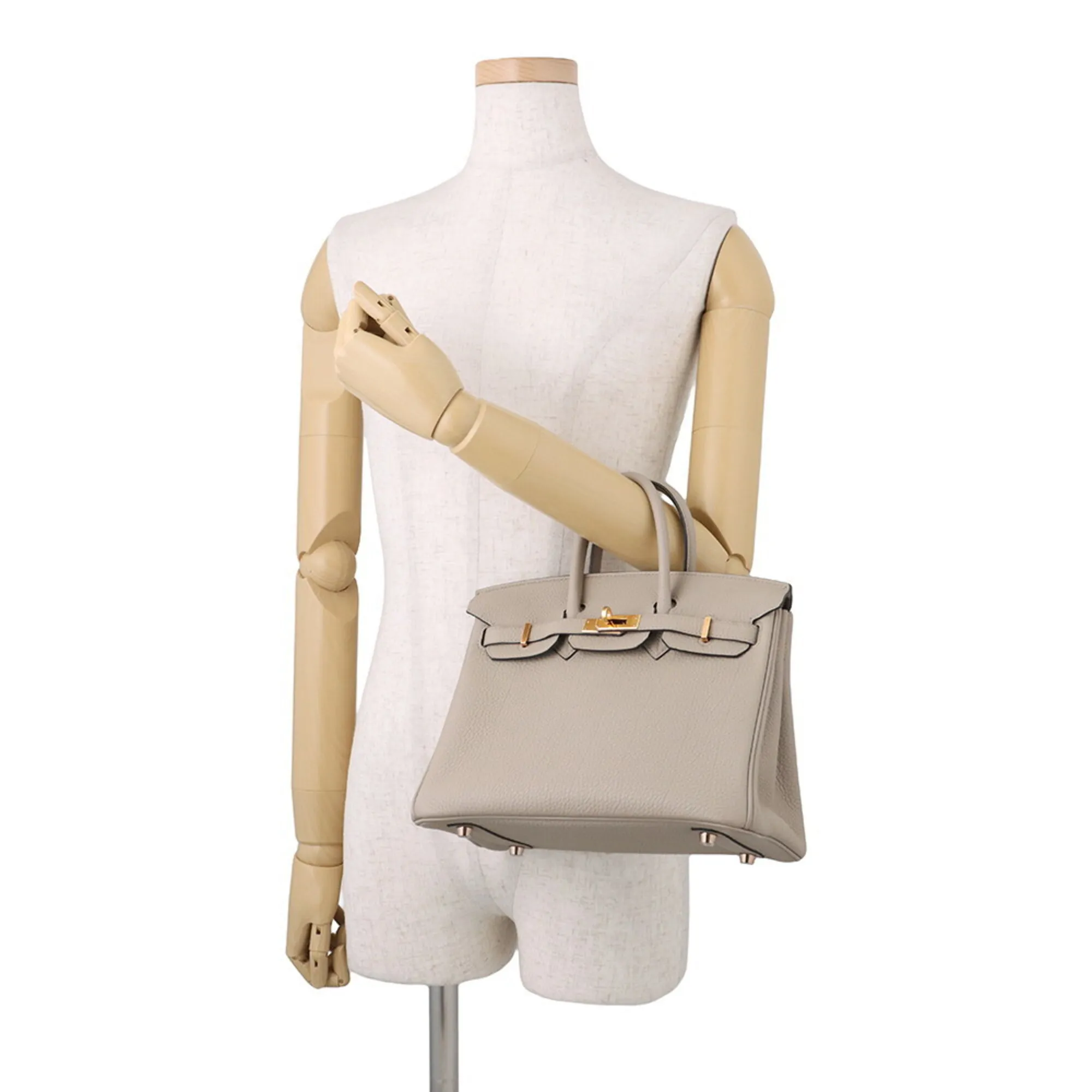 Birkin Togo Leather Handbag (Pre-Owned) - Hermes - Modalova
