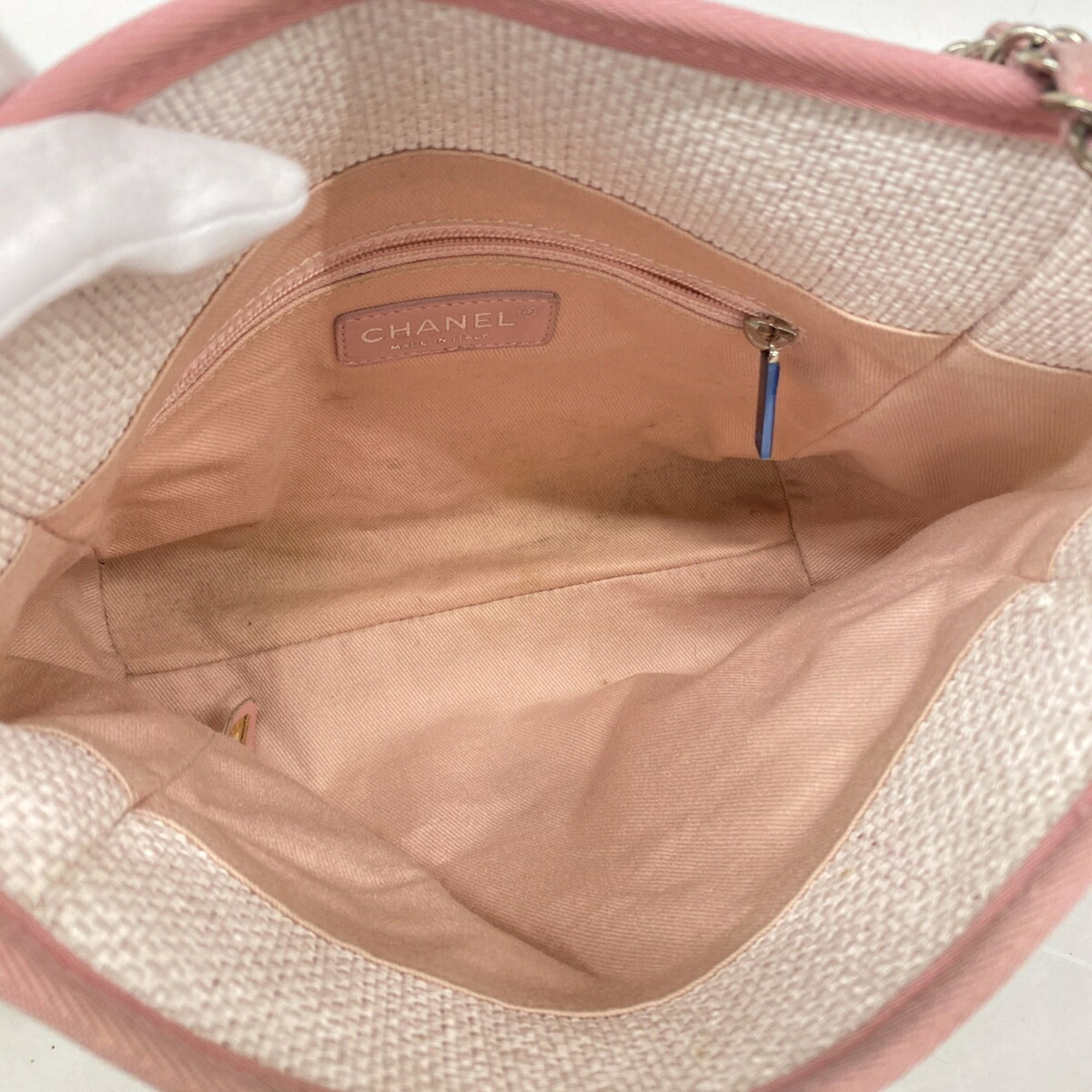 Straw Shoulder Bag (Pre-Owned) - Chanel - Modalova