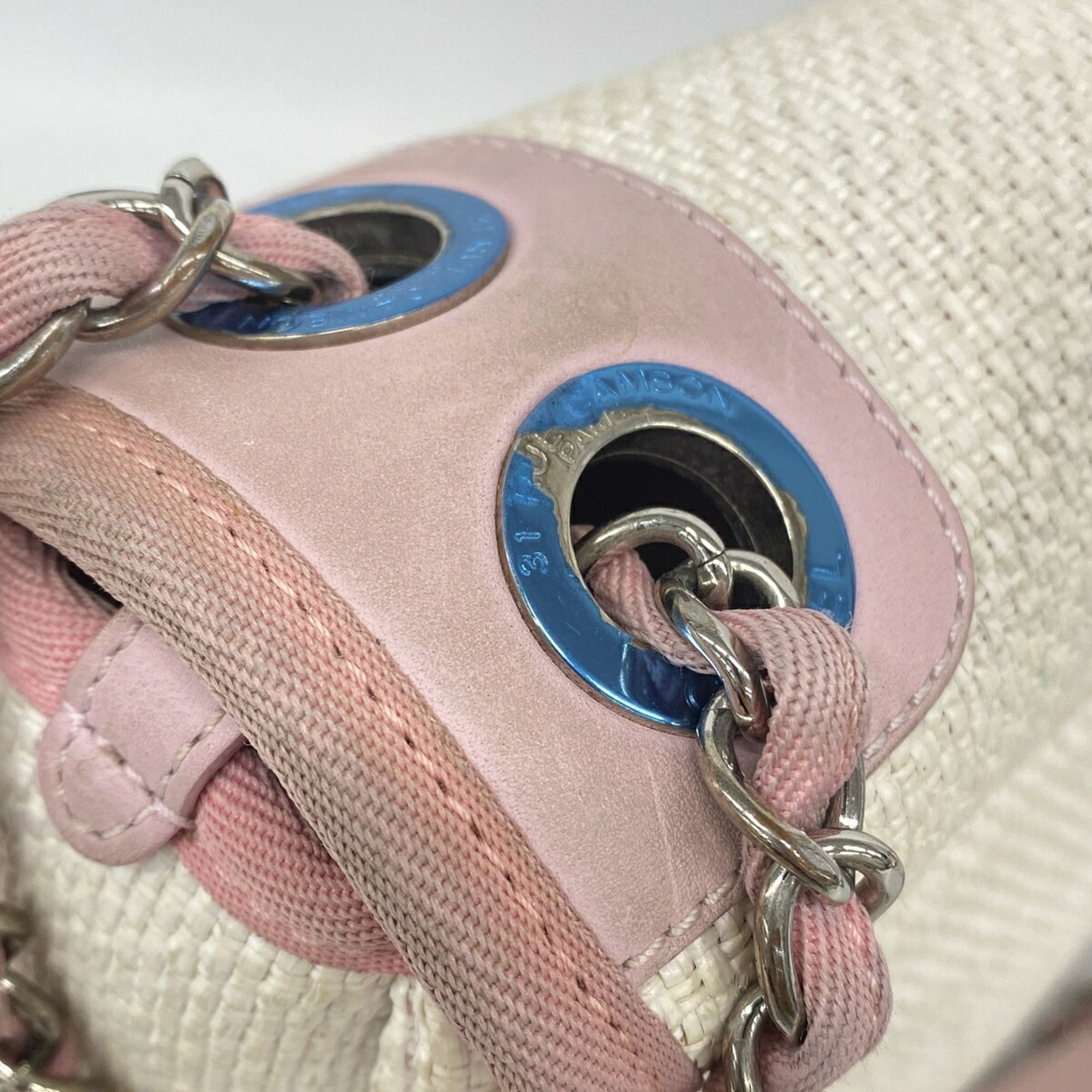 Straw Shoulder Bag (Pre-Owned) - Chanel - Modalova