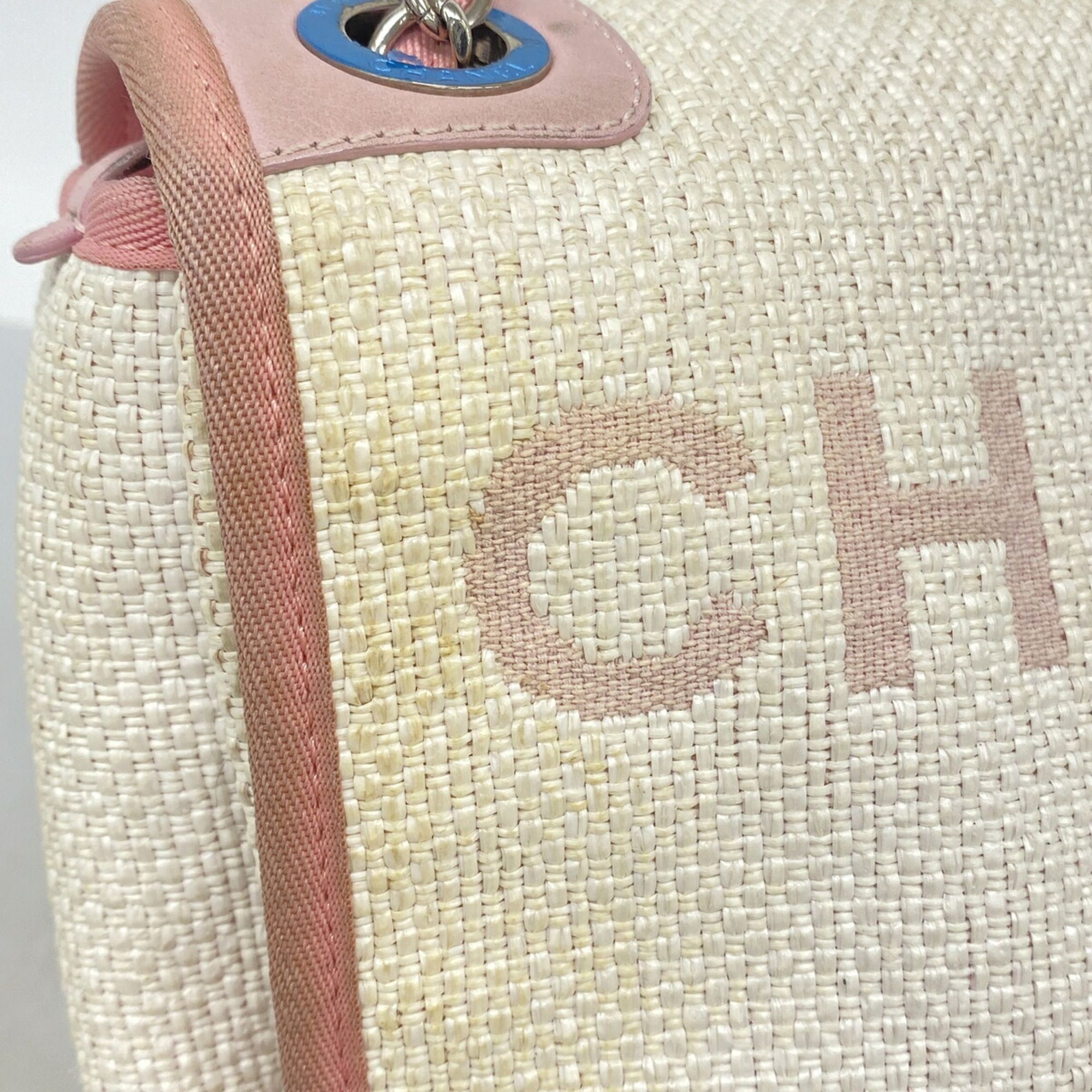 Straw Shoulder Bag (Pre-Owned) - Chanel - Modalova