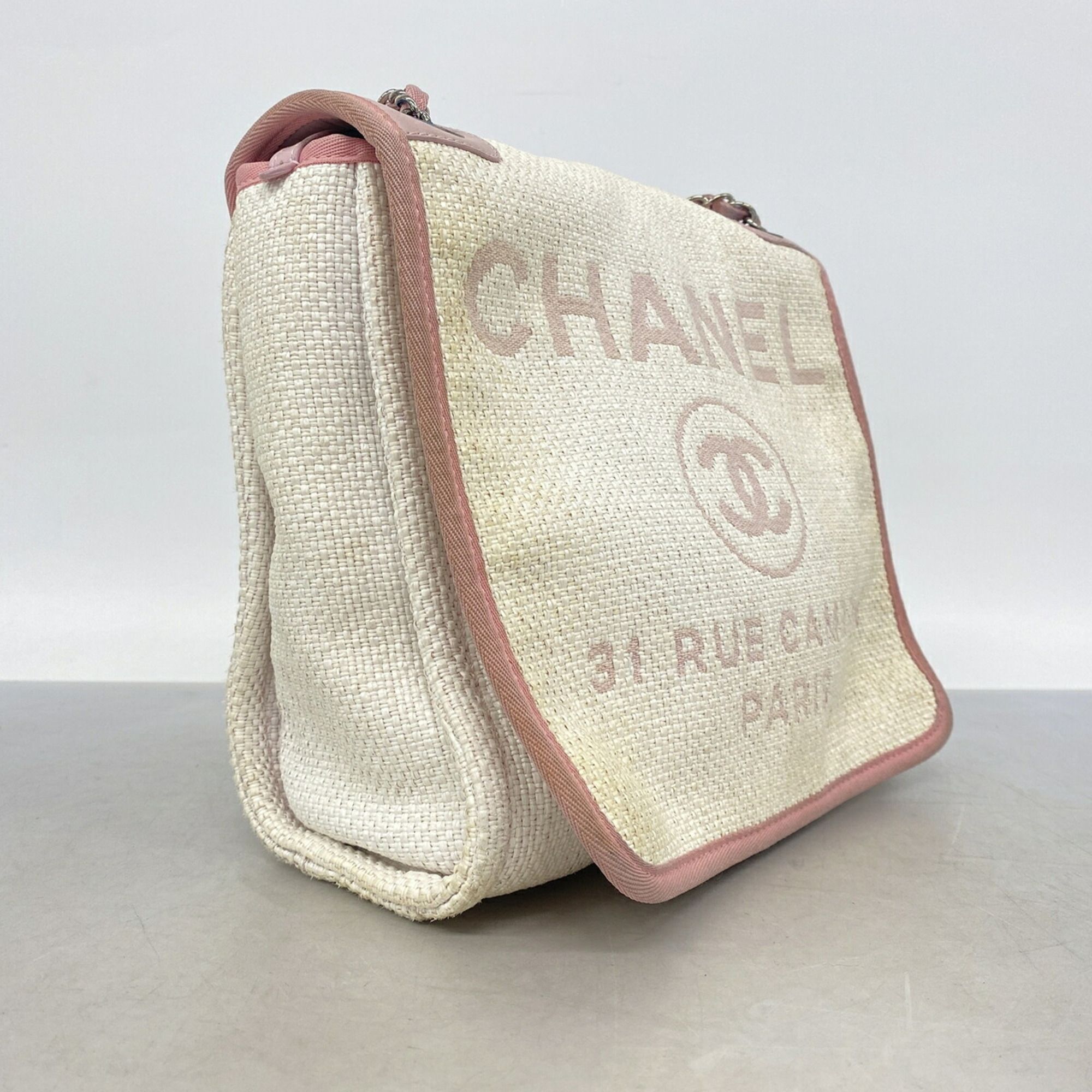 Straw Shoulder Bag (Pre-Owned) - Chanel - Modalova