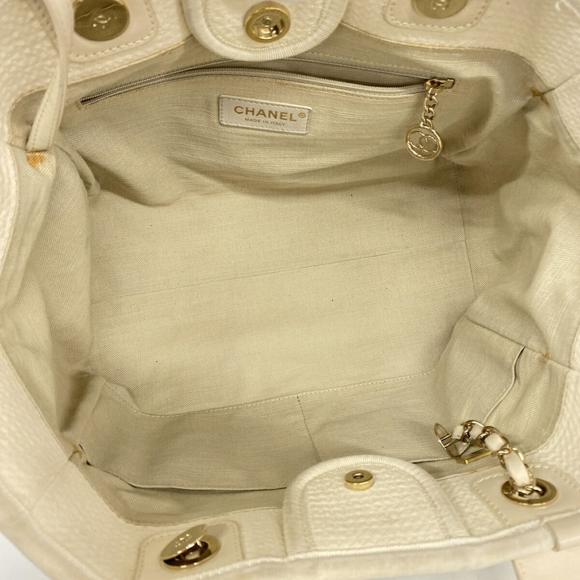 Canvas Tote Bag (Pre-Owned) - Chanel - Modalova