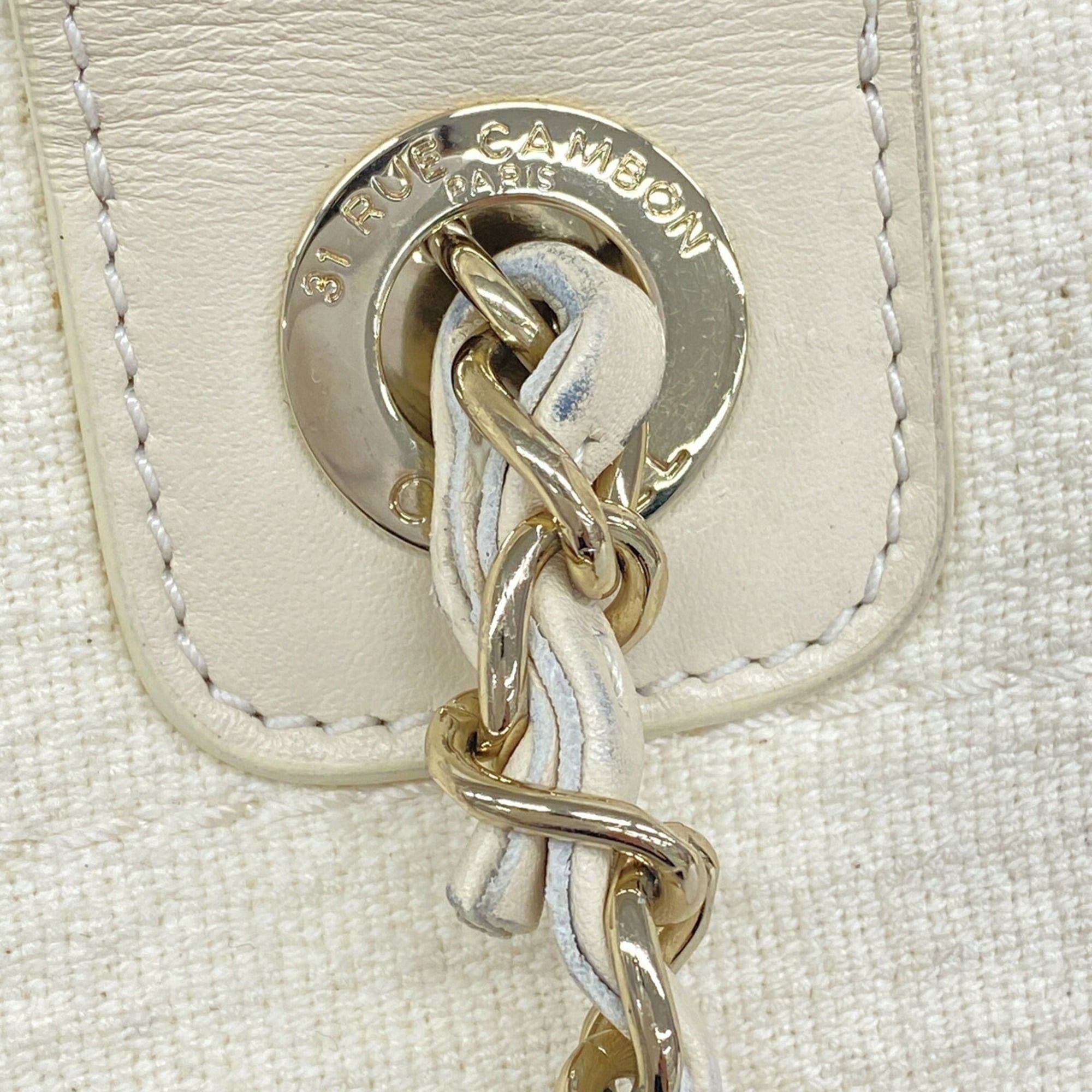 Canvas Tote Bag (Pre-Owned) - Chanel - Modalova