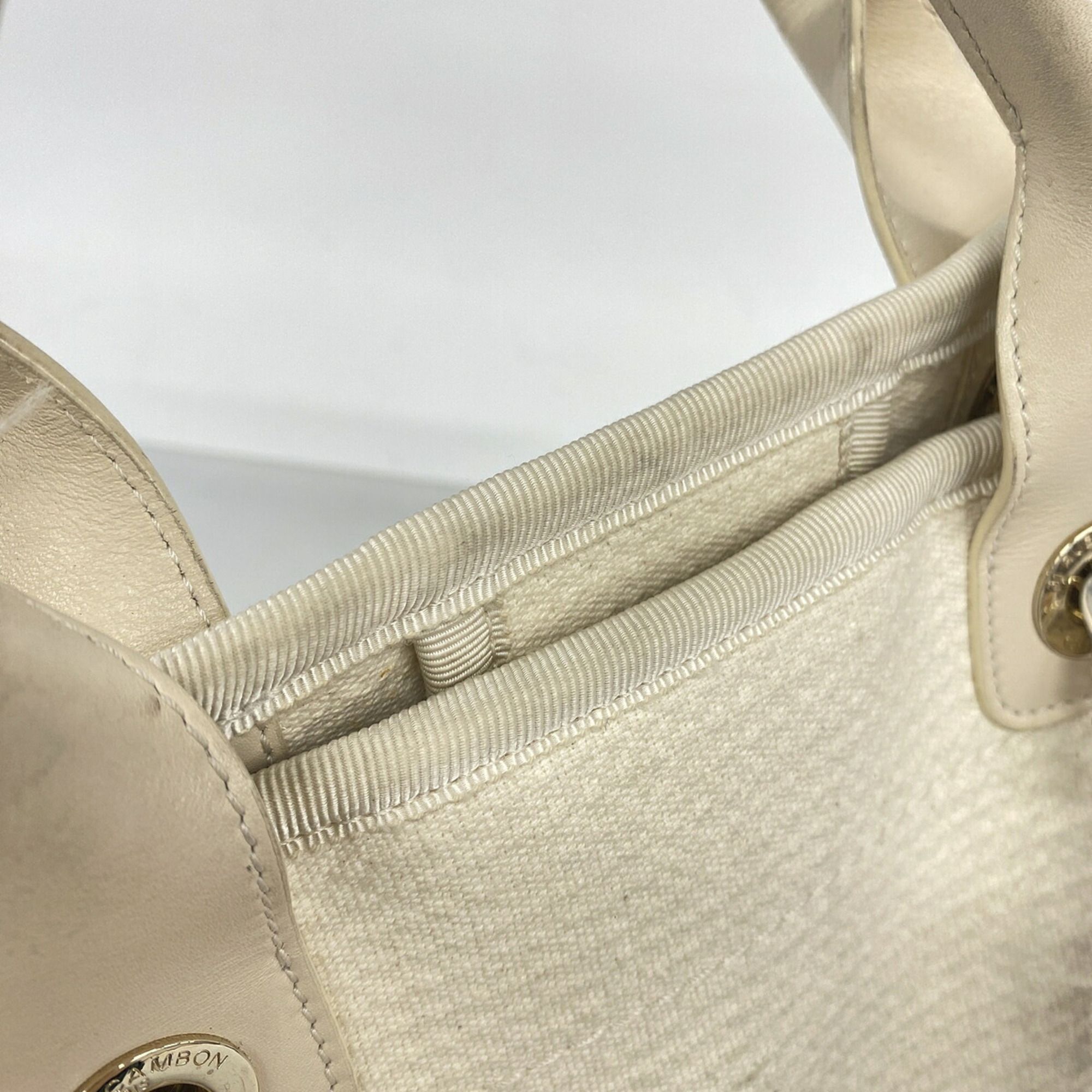 Canvas Tote Bag (Pre-Owned) - Chanel - Modalova