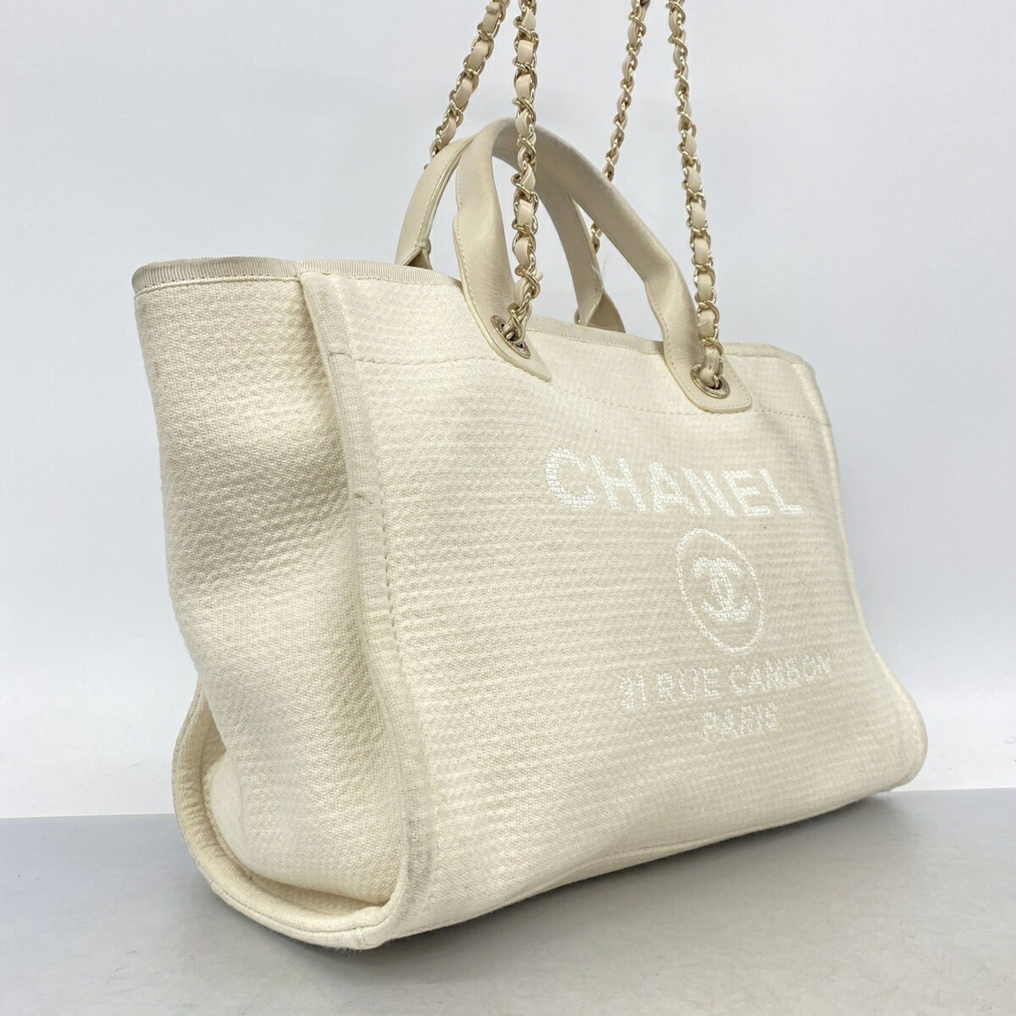 Canvas Tote Bag (Pre-Owned) - Chanel - Modalova