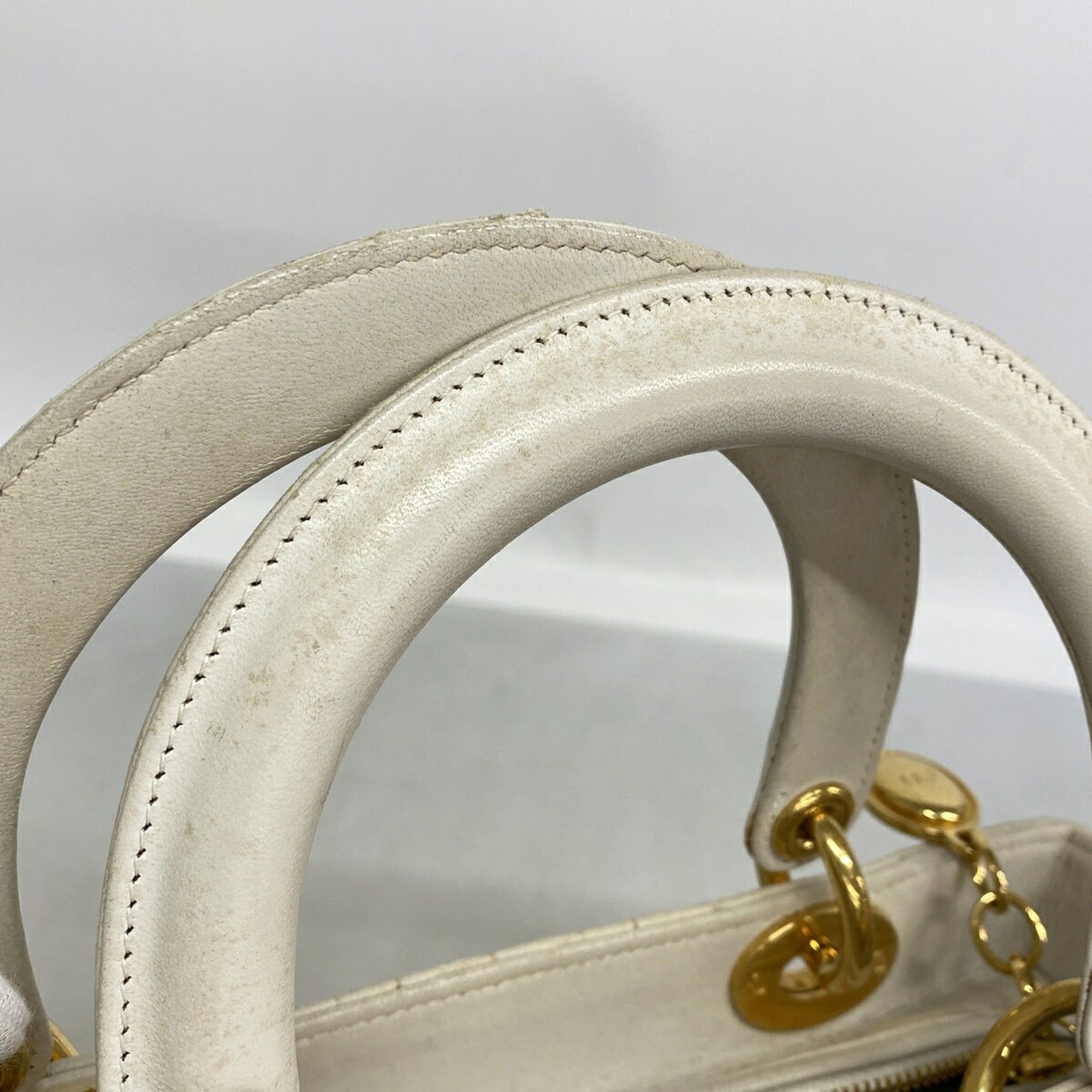 Leather Handbag (Pre-Owned) - Christian Dior - Modalova