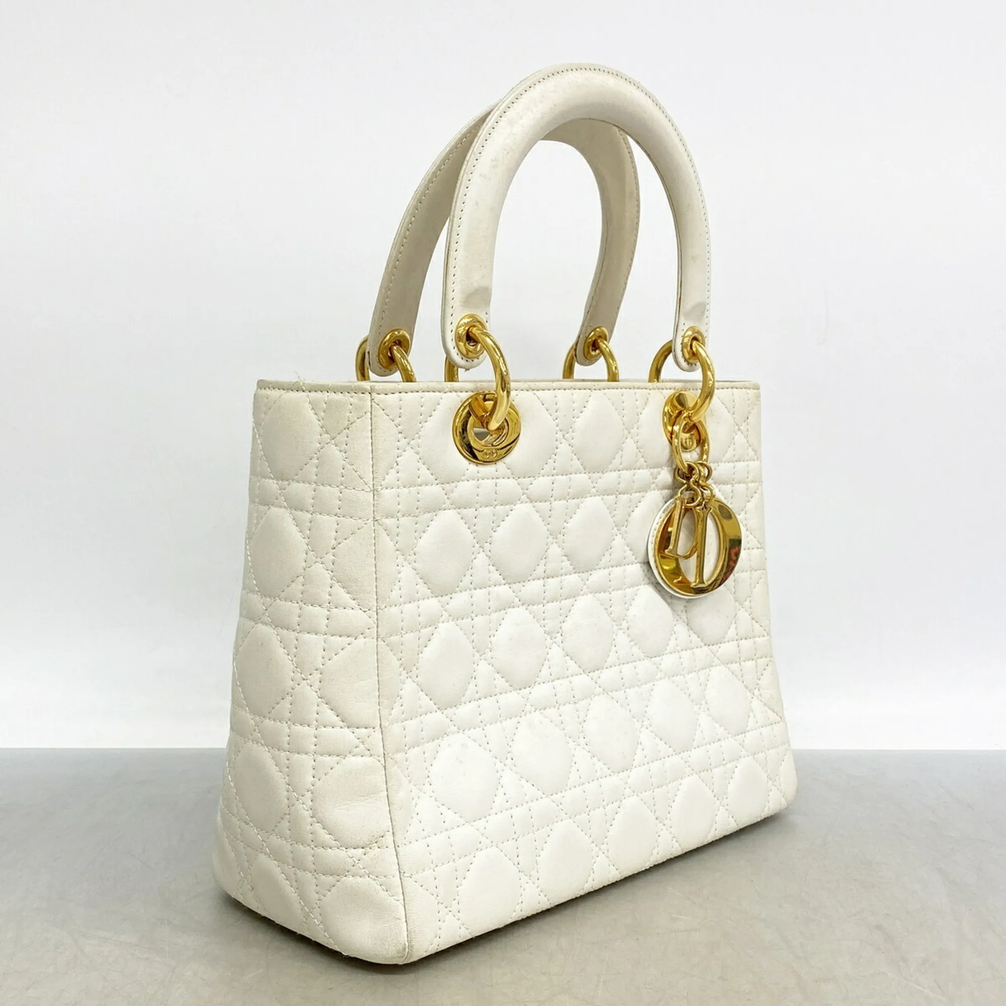 Leather Handbag (Pre-Owned) - Christian Dior - Modalova
