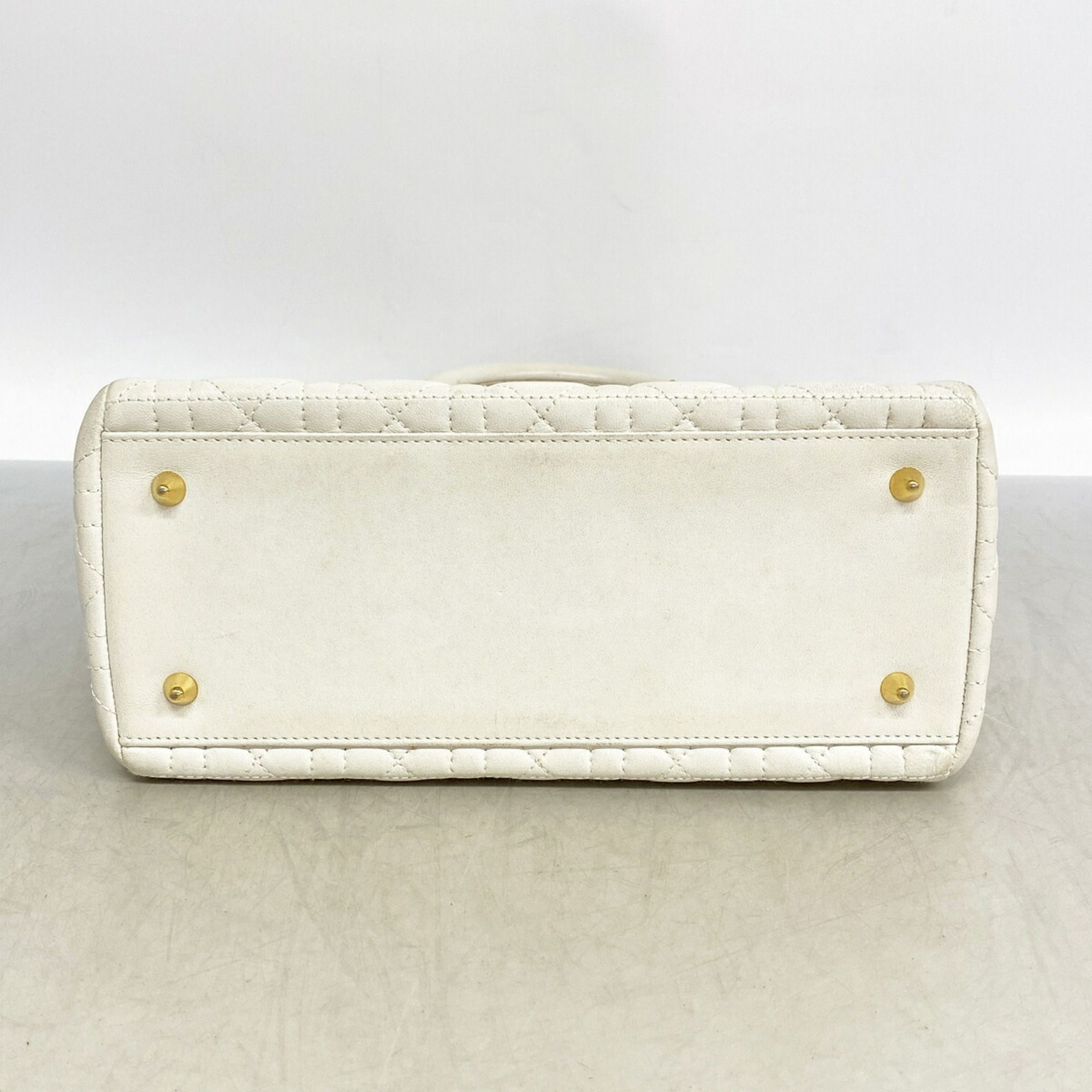 Leather Handbag (Pre-Owned) - Christian Dior - Modalova