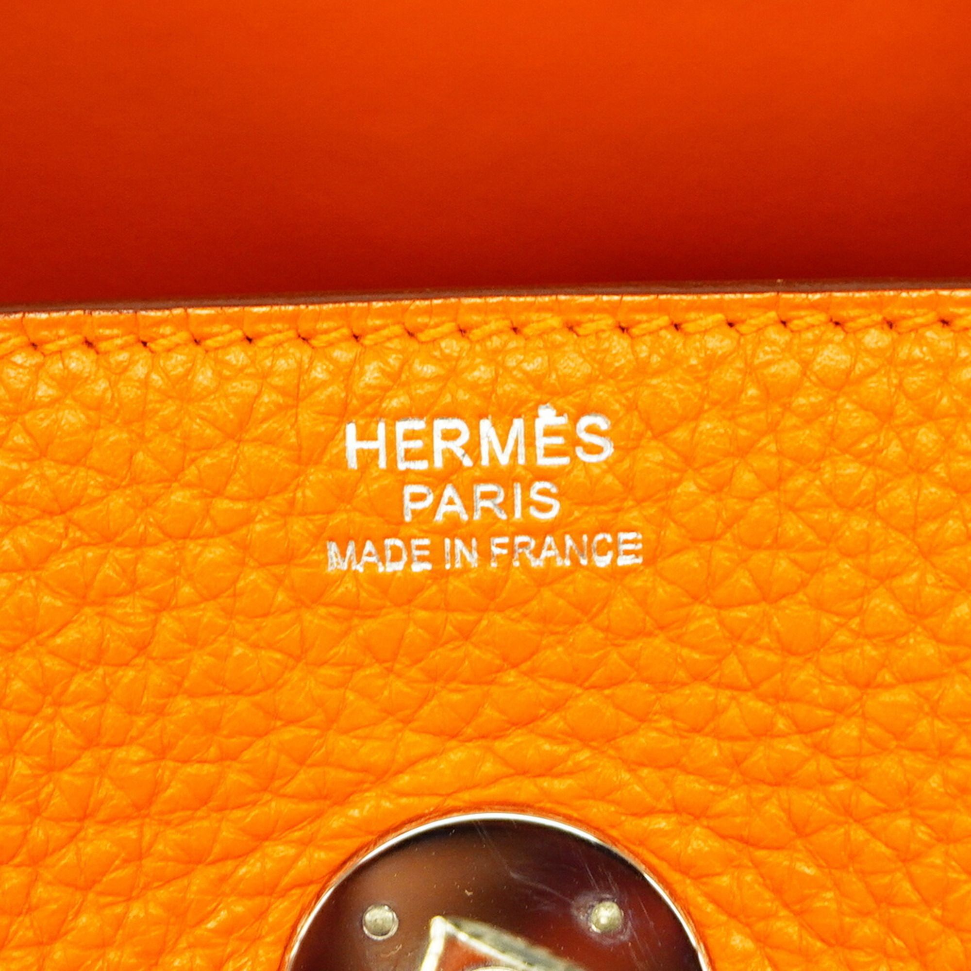 Taurillon Clemence Leather Handbag (Pre-Owned) - Hermes - Modalova