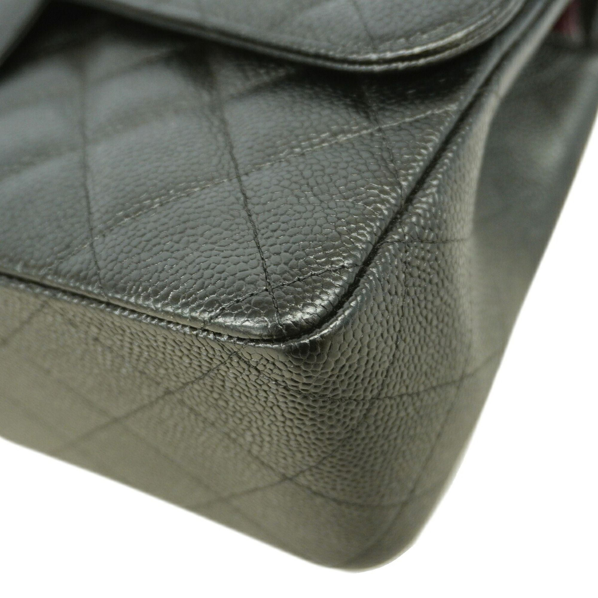 Grained Calfskin Shoulder Bag (Pre-Owned) - Chanel - Modalova