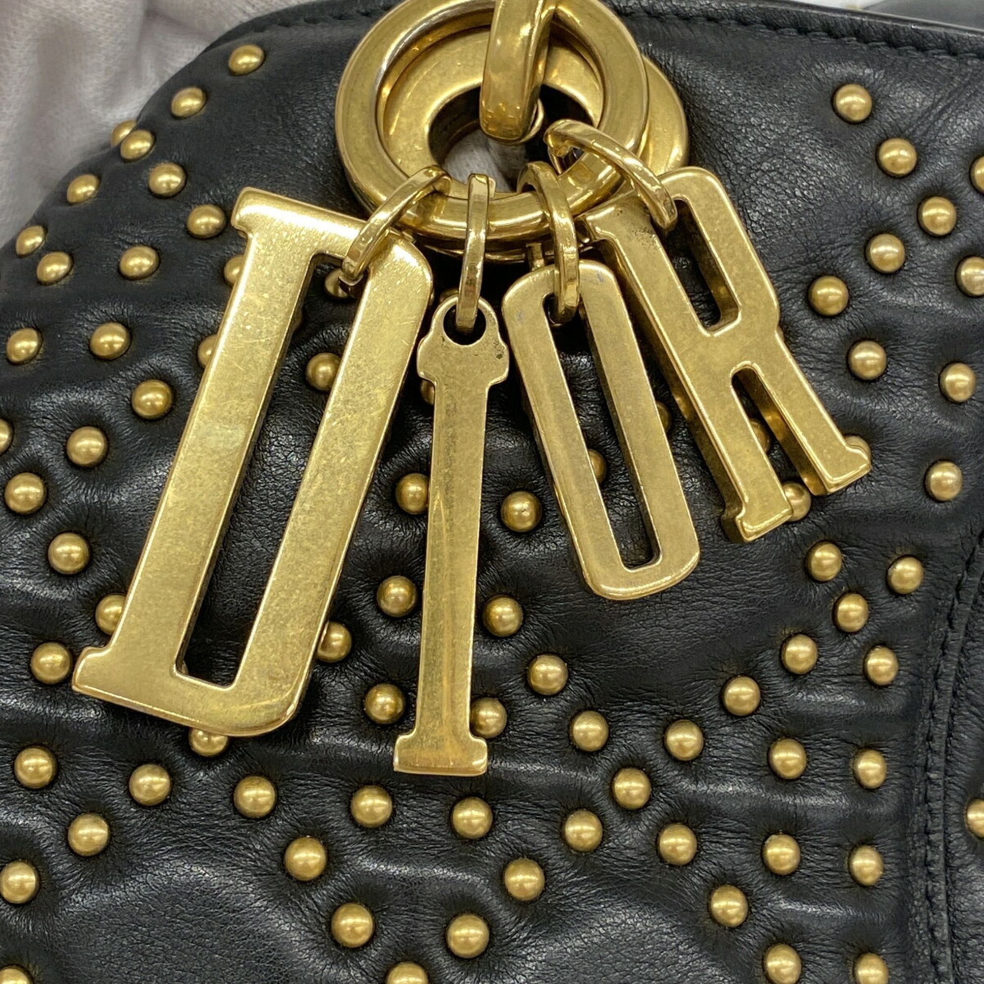 Leather Handbag (Pre-Owned) - Christian Dior - Modalova