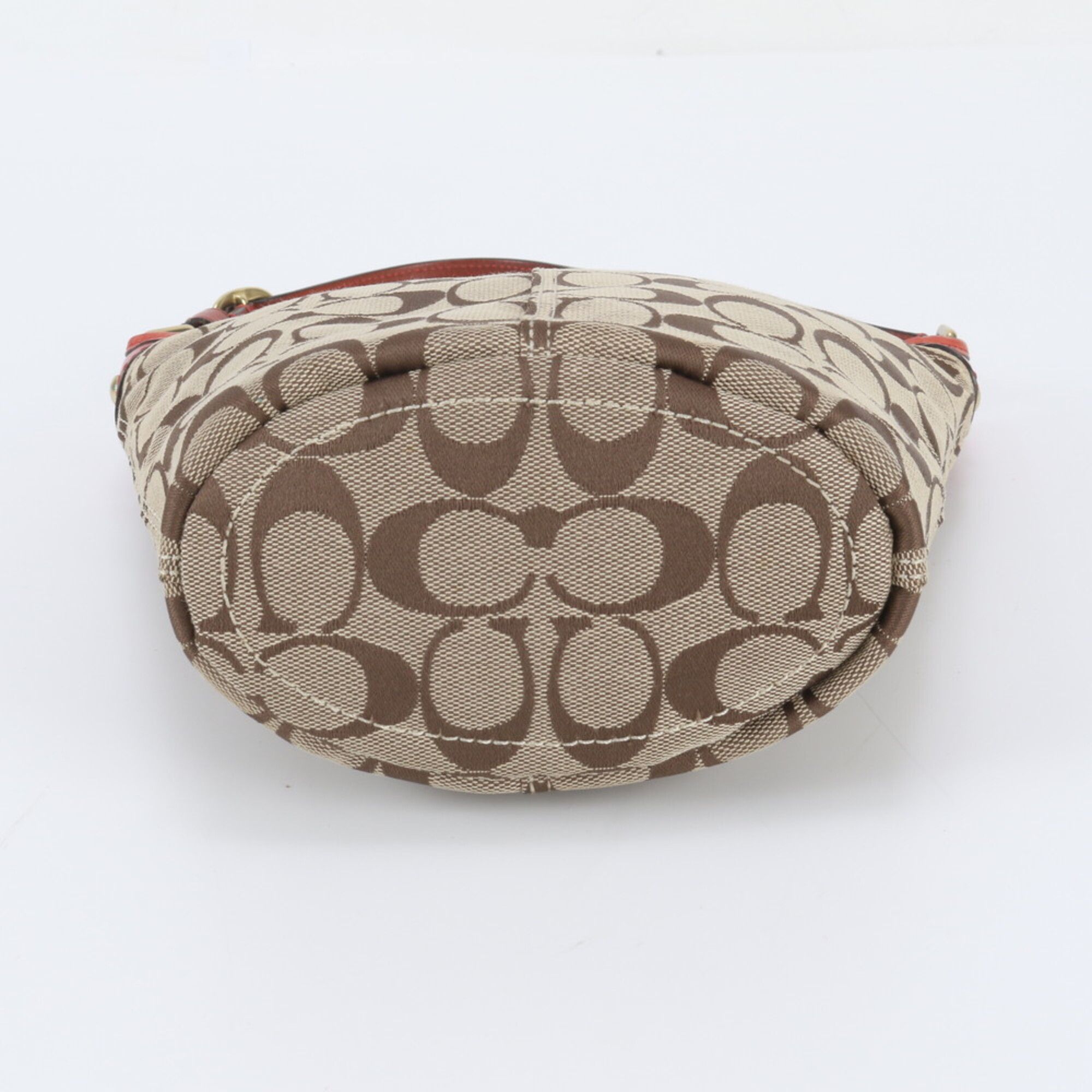 Leather Canvas Handbag Shoulder Bag (Pre-Owned) - Coach - Modalova