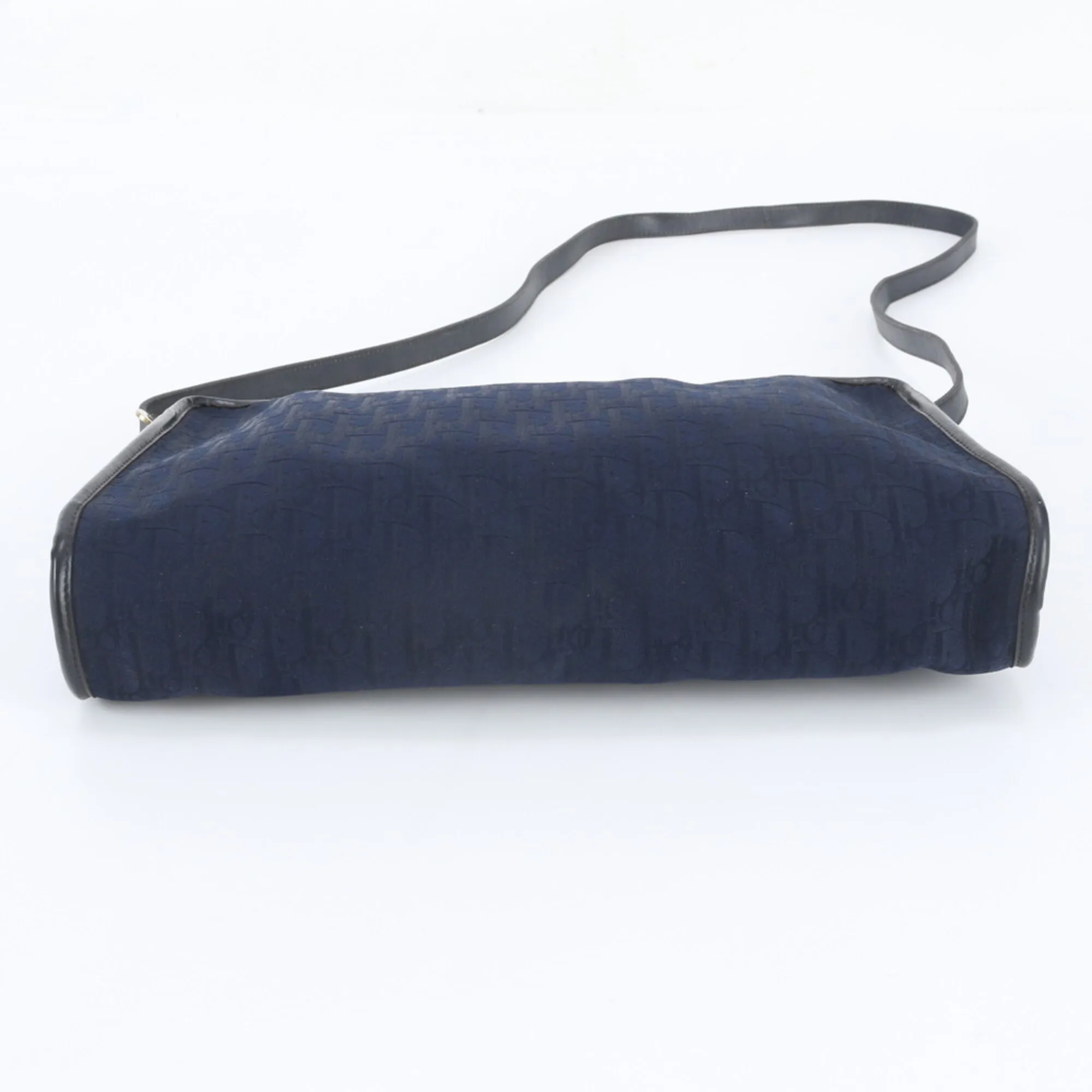 Leather Canvas Shoulder Bag (Pre-Owned) - Christian Dior - Modalova