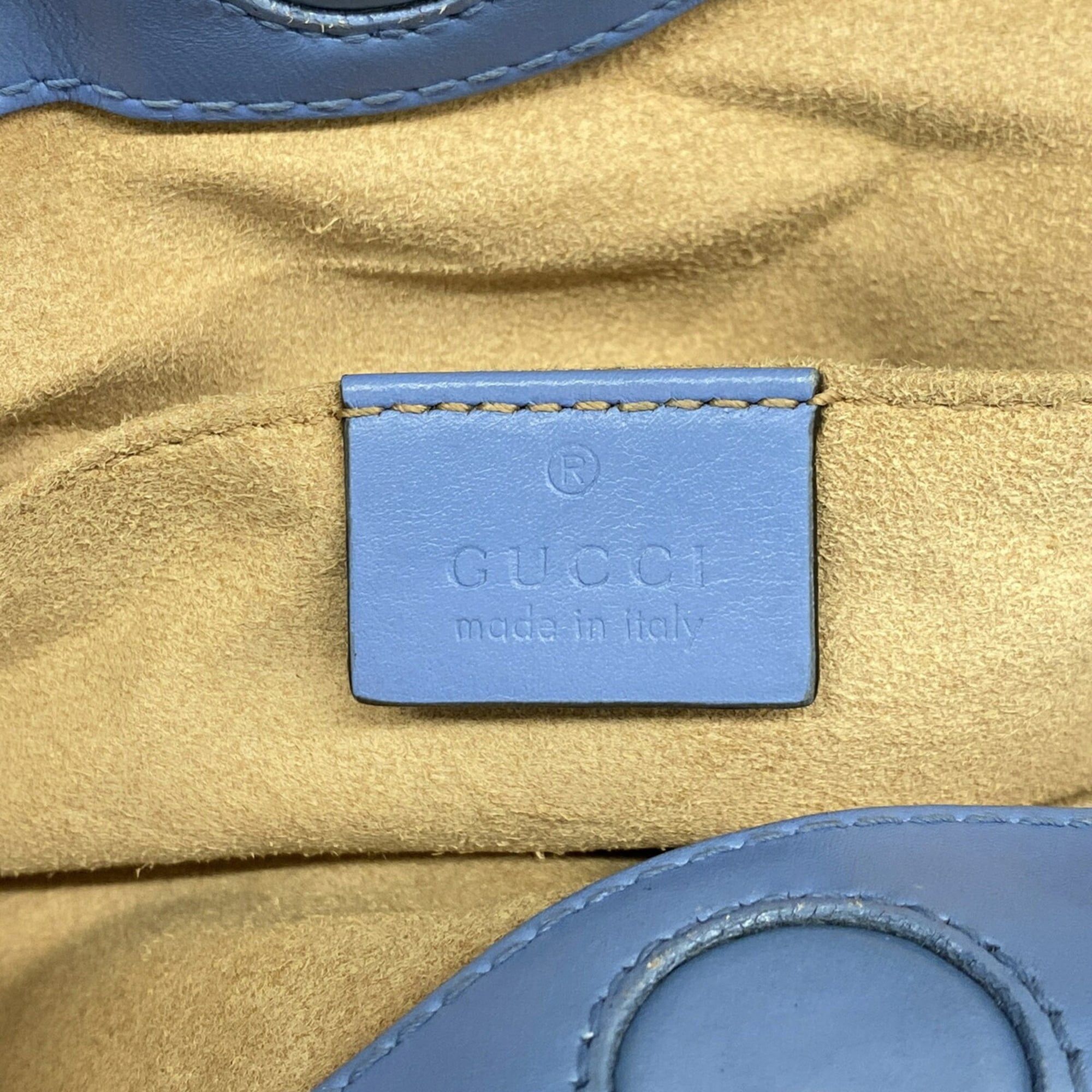 Leather Handbag (Pre-Owned) - Gucci - Modalova