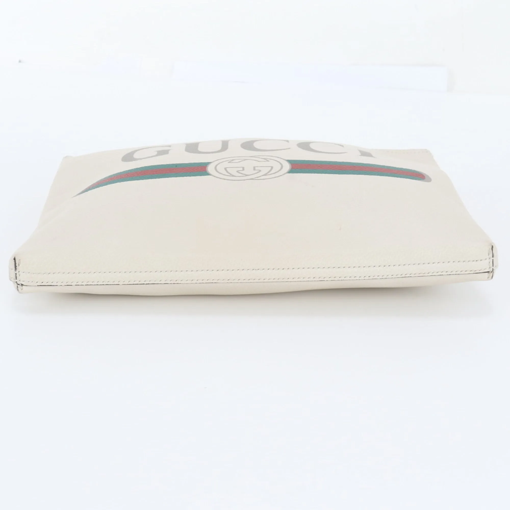 Leather Clutch Bag Pouch (Pre-Owned) - Gucci - Modalova
