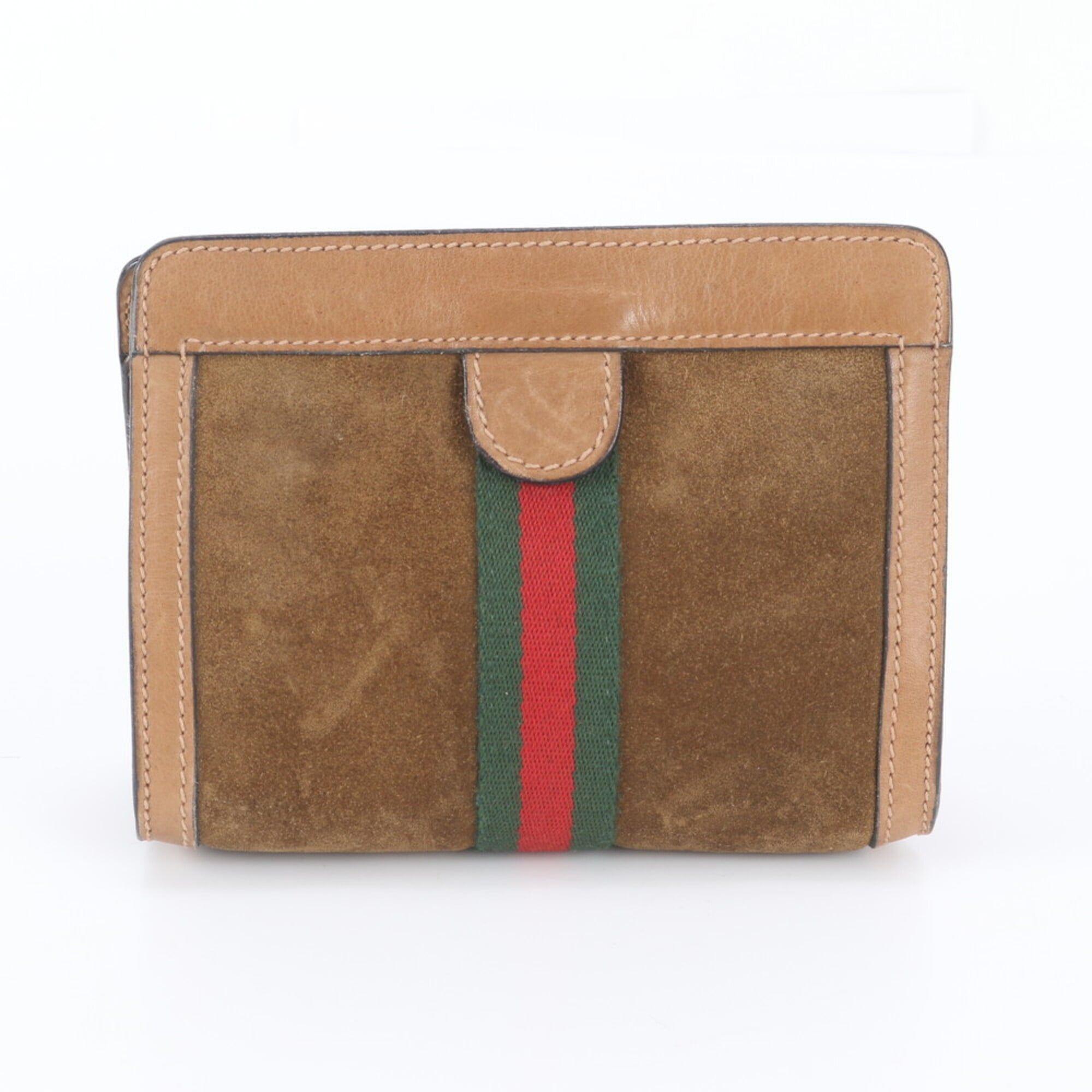 Leather Clutch Bag Pouch (Pre-Owned) - Gucci - Modalova