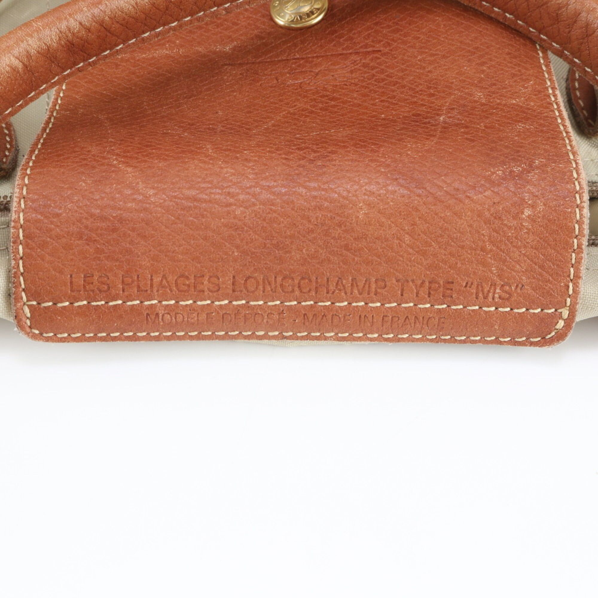 Leather Nylon Shoulder Bag Tote Bag (Pre-Owned) - Longchamp - Modalova