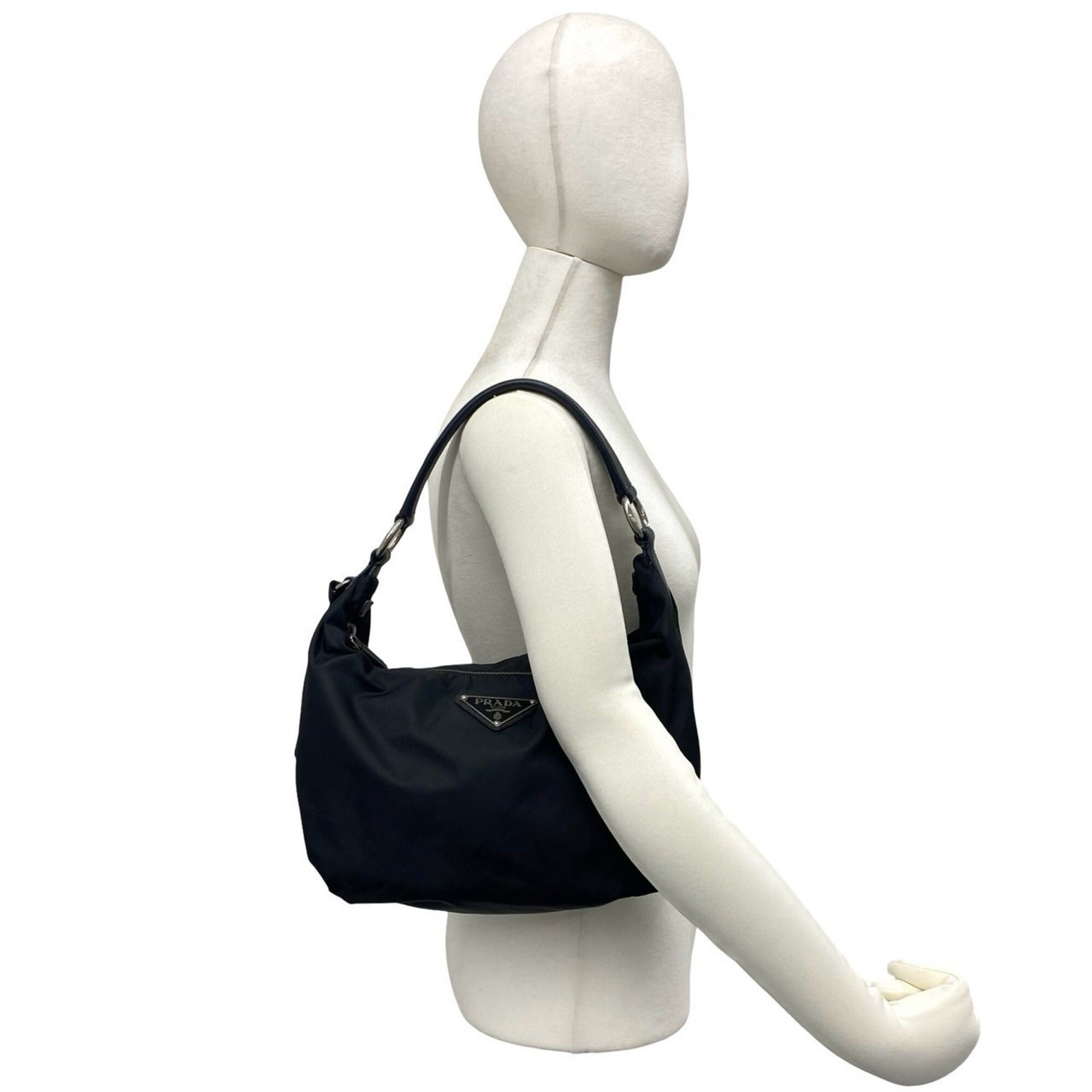Nylon Leather Shoulder Bag (Pre-Owned) - Prada - Modalova