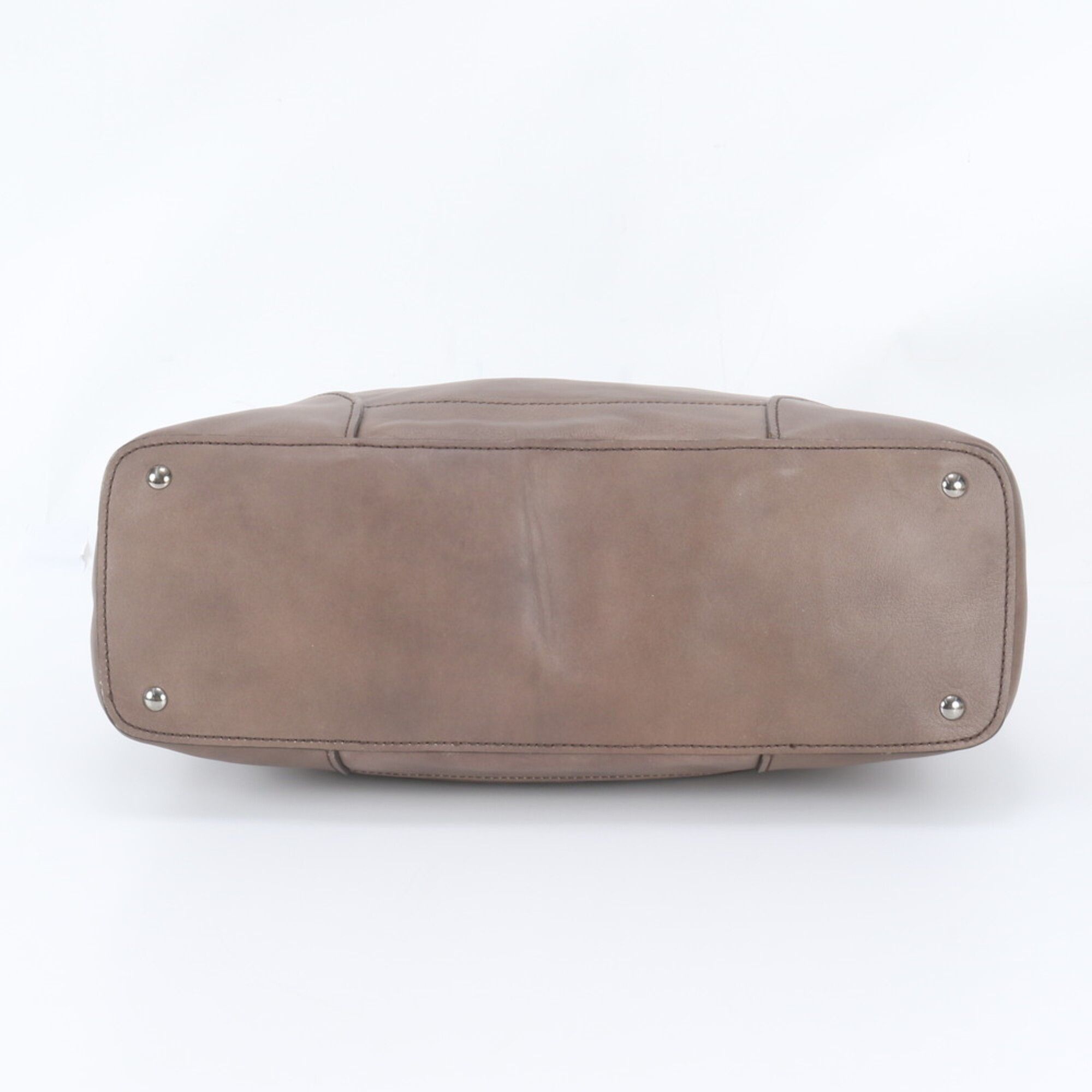 Leather Boston Bag (Pre-Owned) - Miu Miu - Modalova