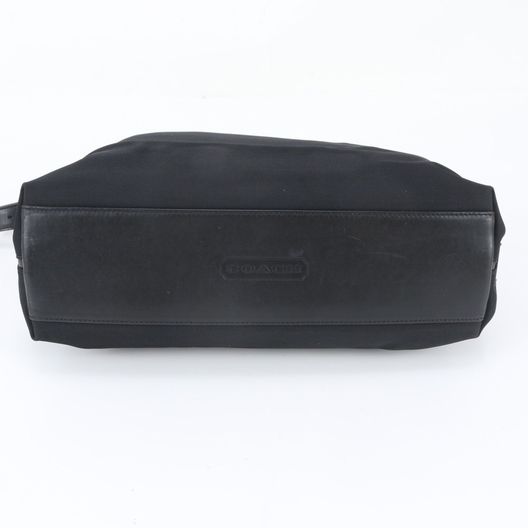 Leather Nylon Handbag Shoulder Bag (Pre-Owned) - Coach - Modalova